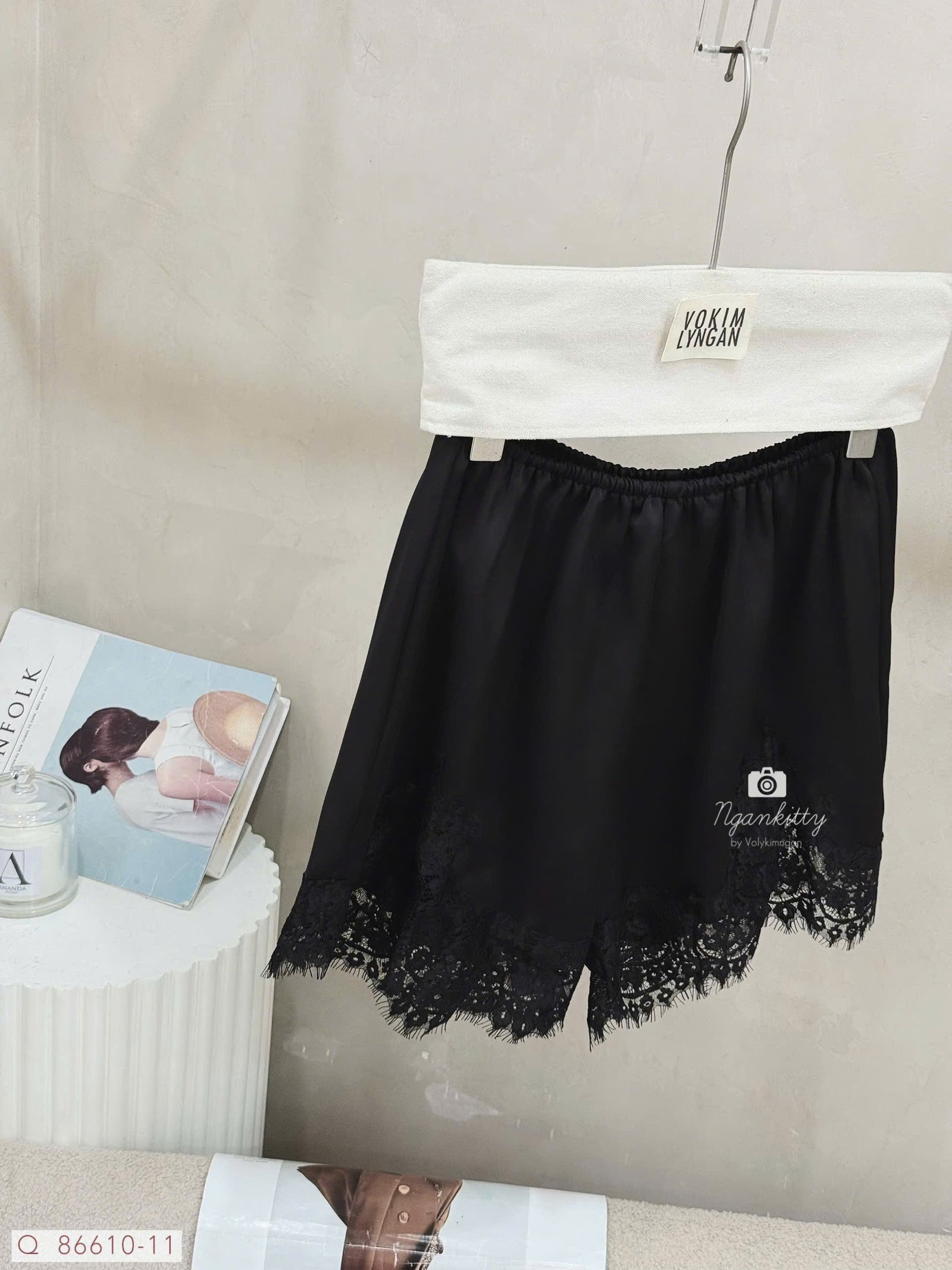 QUẦN SHORT LỤA CHÂN REN - Hình ảnh 8