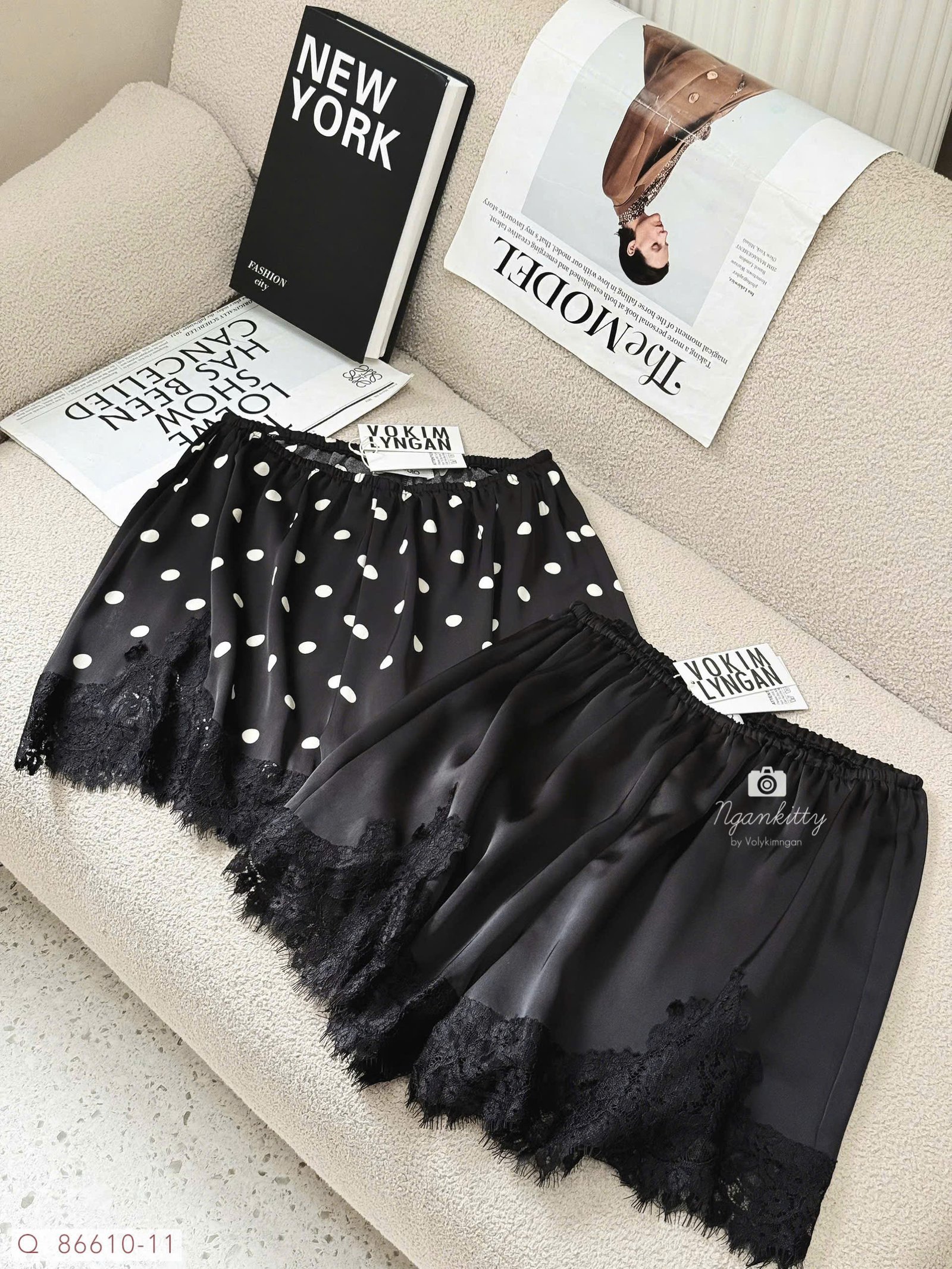 QUẦN SHORT LỤA CHÂN REN - Hình ảnh 9