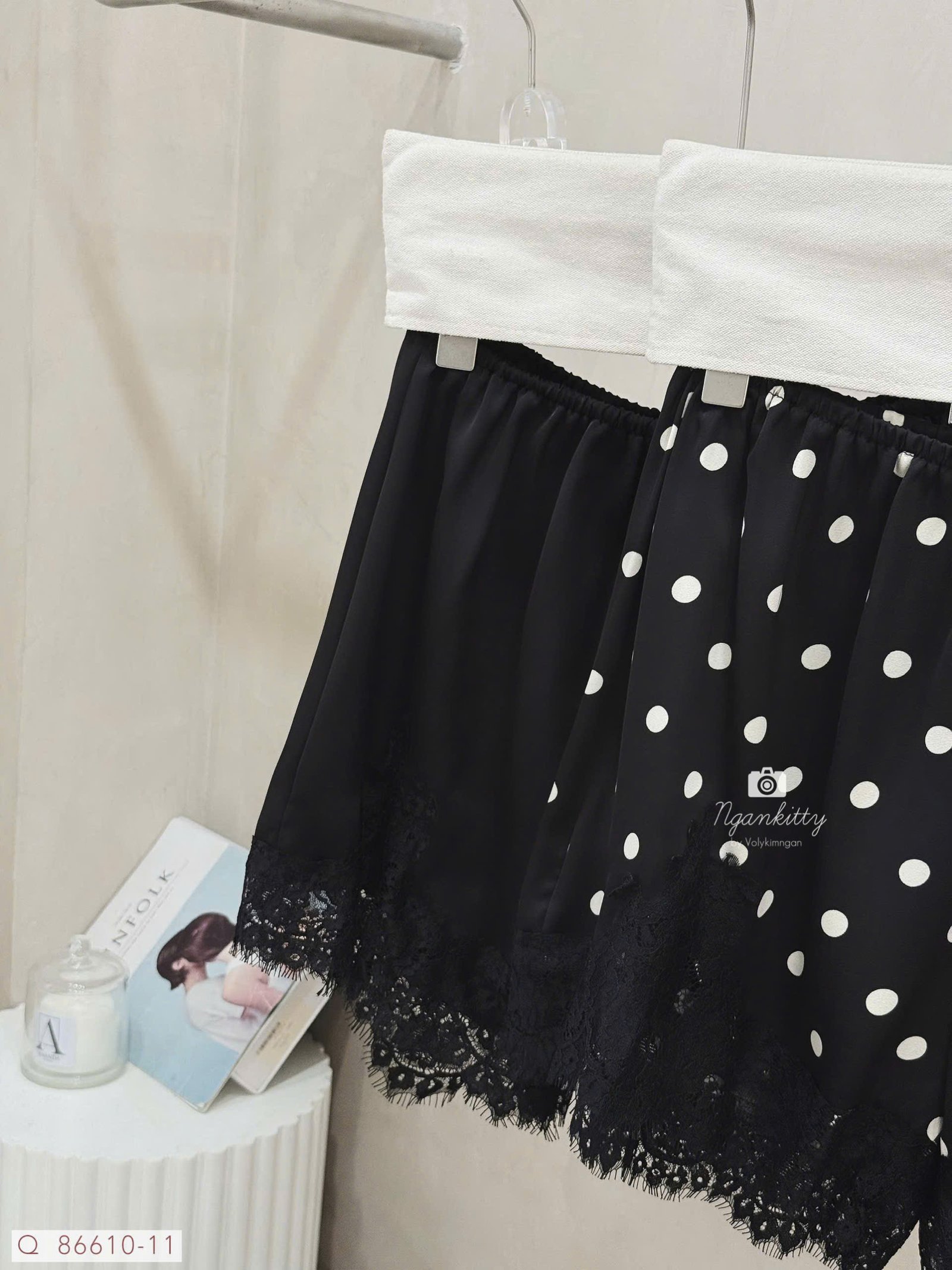 QUẦN SHORT LỤA CHÂN REN - Hình ảnh 11