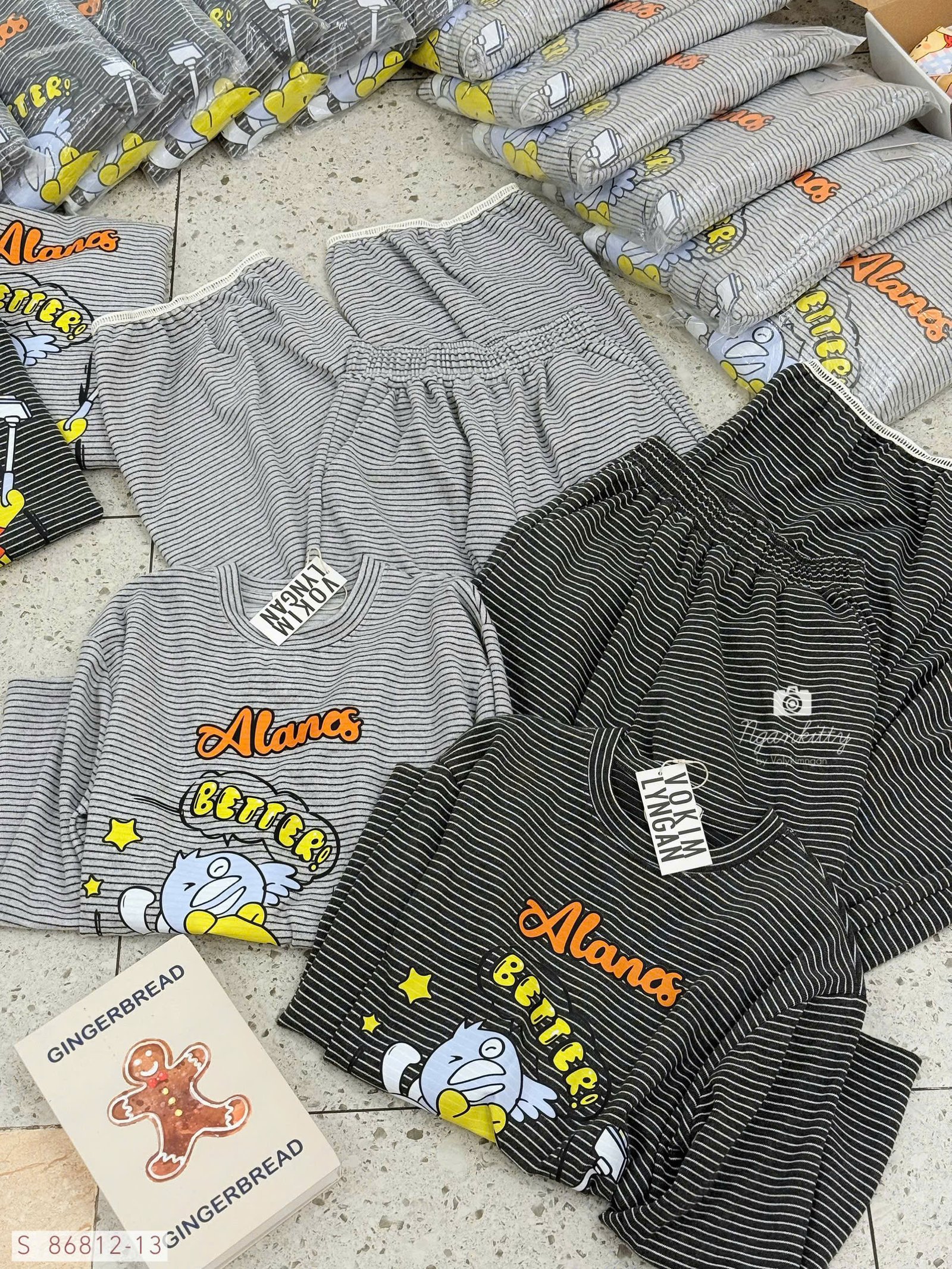 SET ÁO TD GẤU POOH SỌC ALANES - Hình ảnh 9