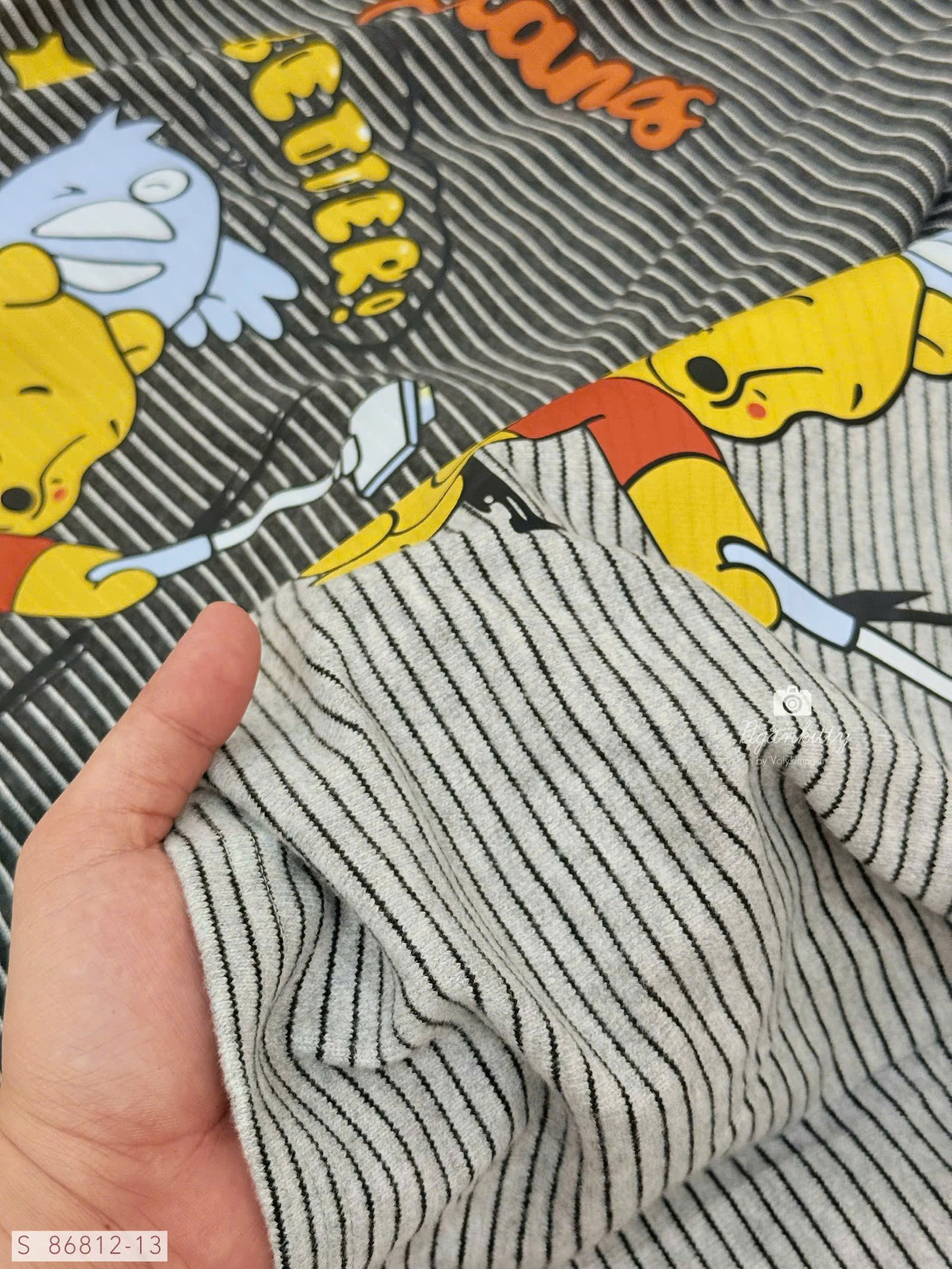 SET ÁO TD GẤU POOH SỌC ALANES - Hình ảnh 8