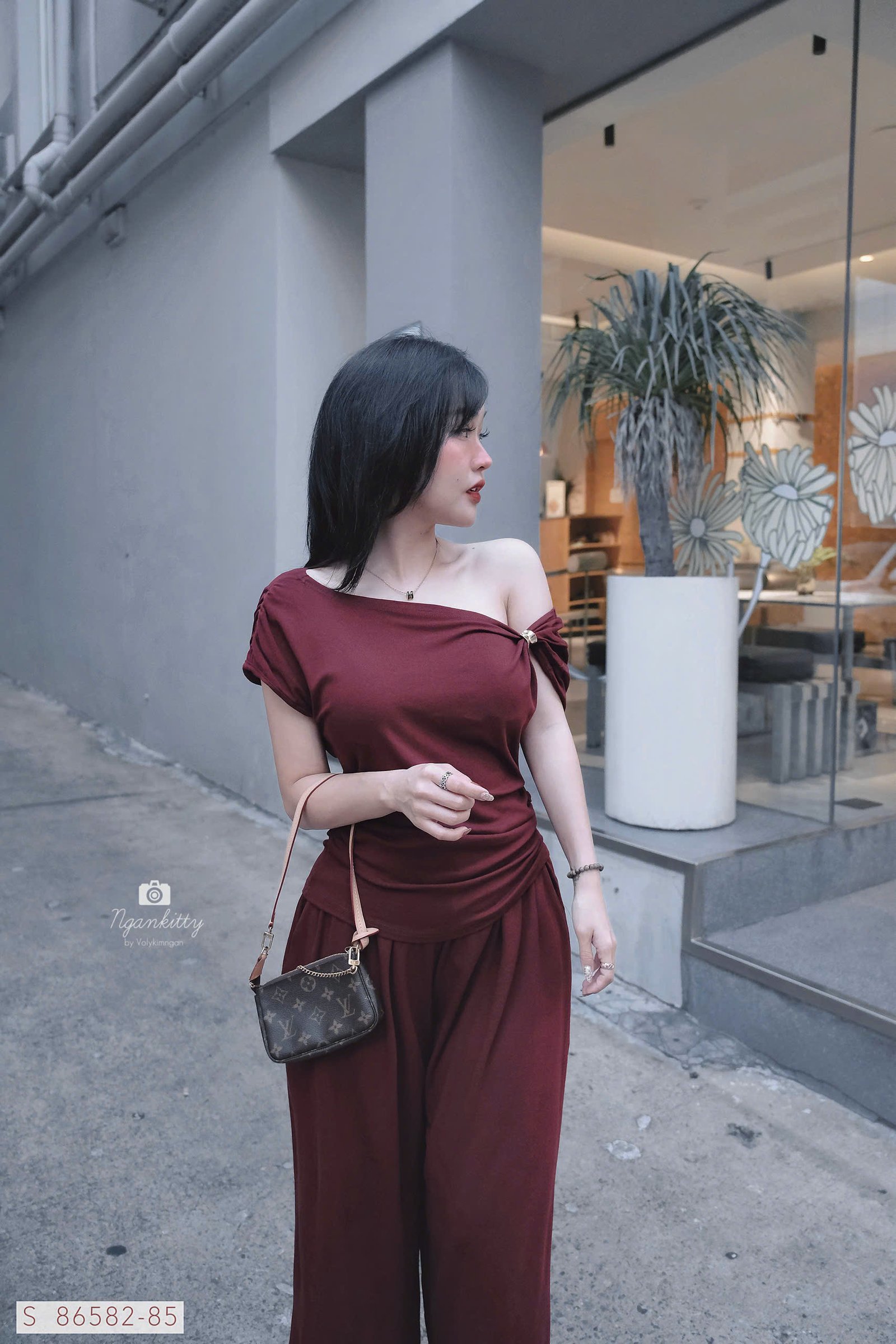 SET QUẦN SUÔNG ÁO DÚM VAI - Hình ảnh 5