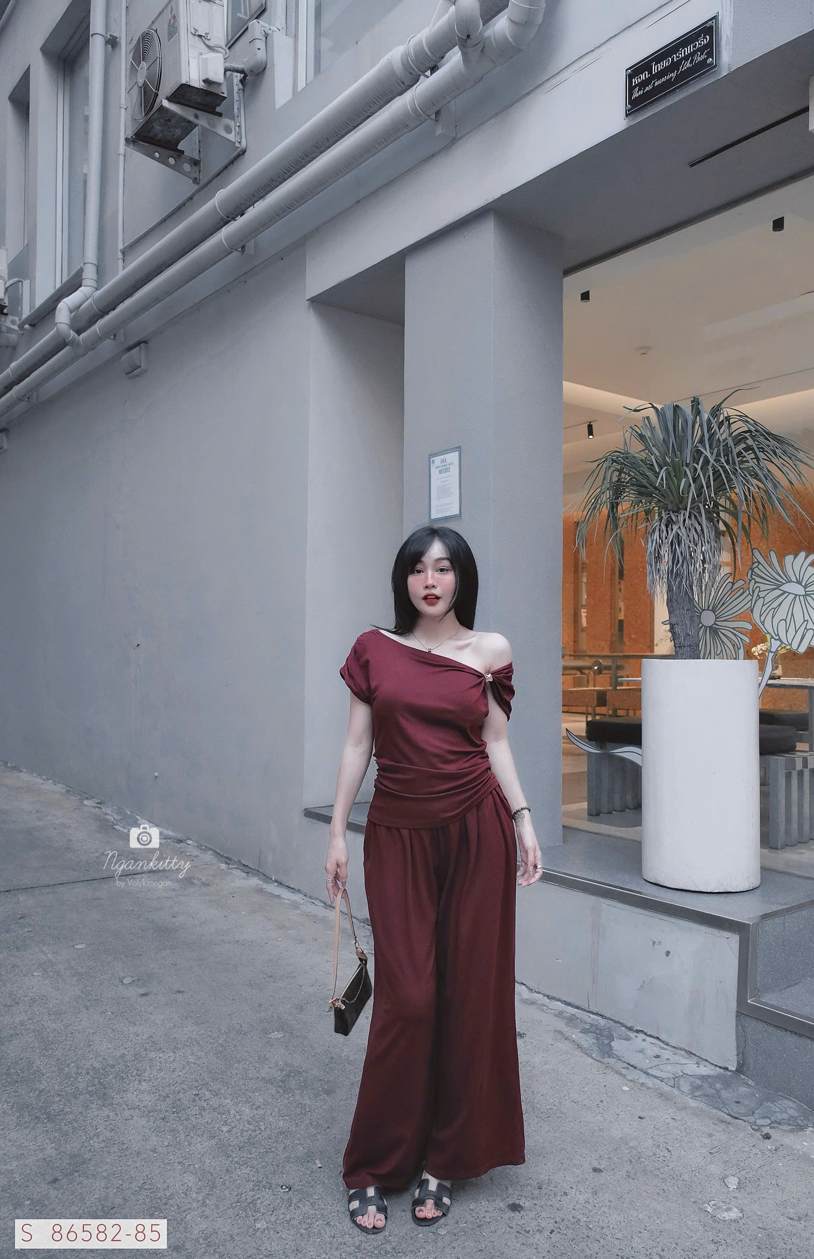 SET QUẦN SUÔNG ÁO DÚM VAI - Hình ảnh 11