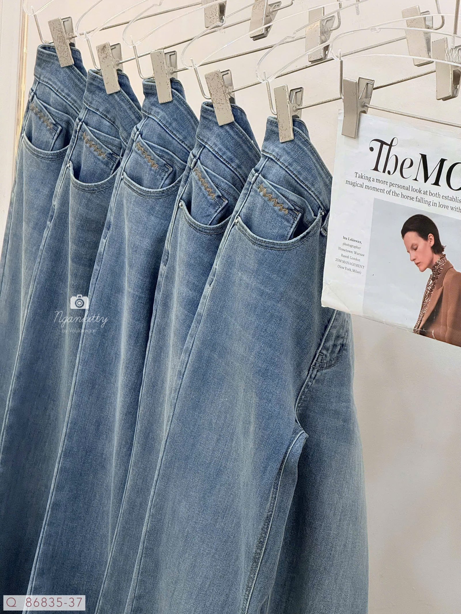 QUẦN JEAN BASS TÚI XÉO - Ảnh 7