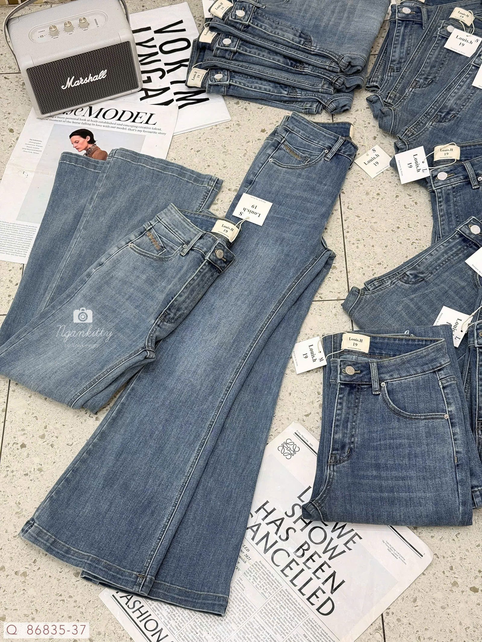 QUẦN JEAN BASS TÚI XÉO - Ảnh 5