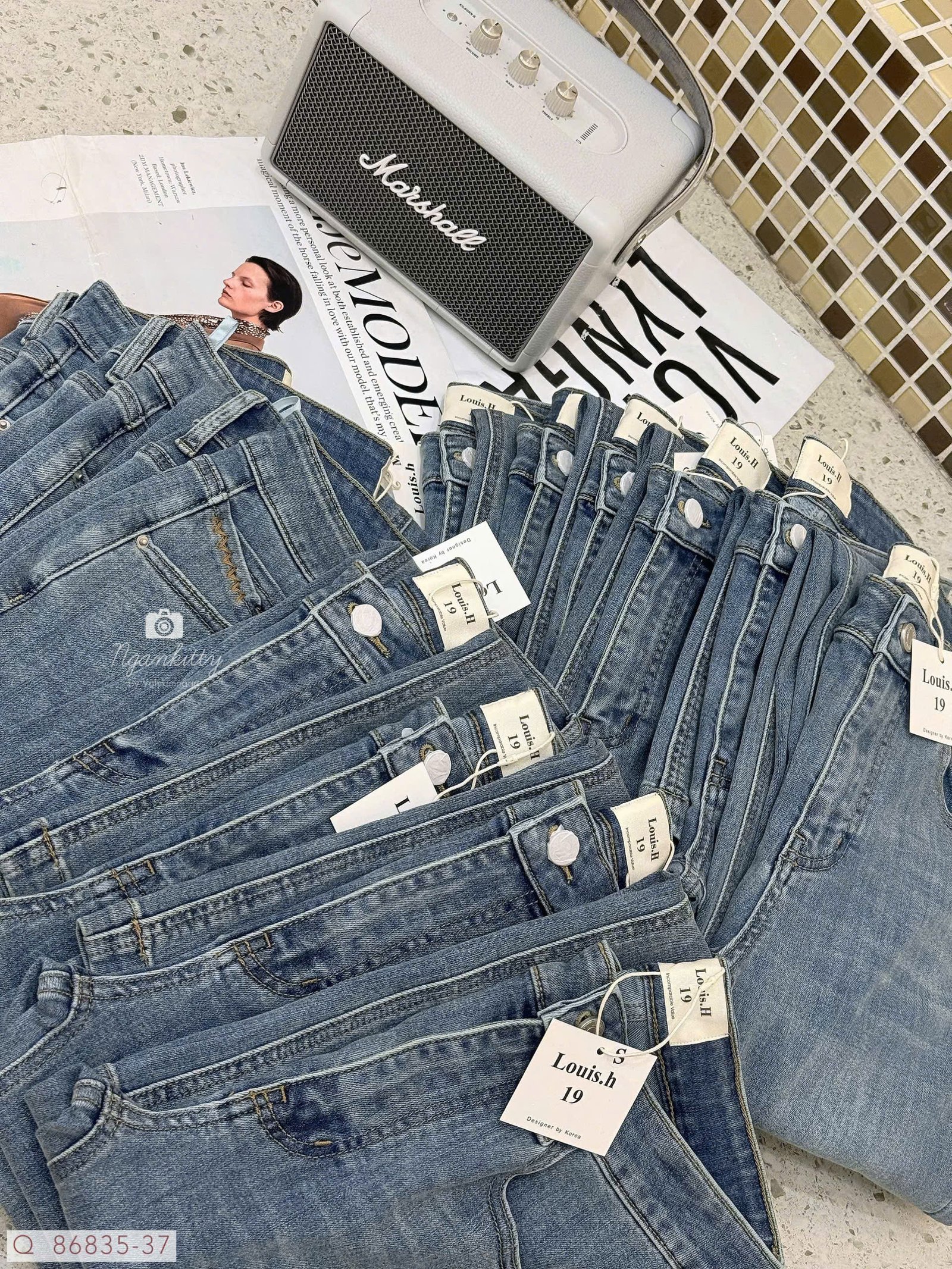 QUẦN JEAN BASS TÚI XÉO - Ảnh 3