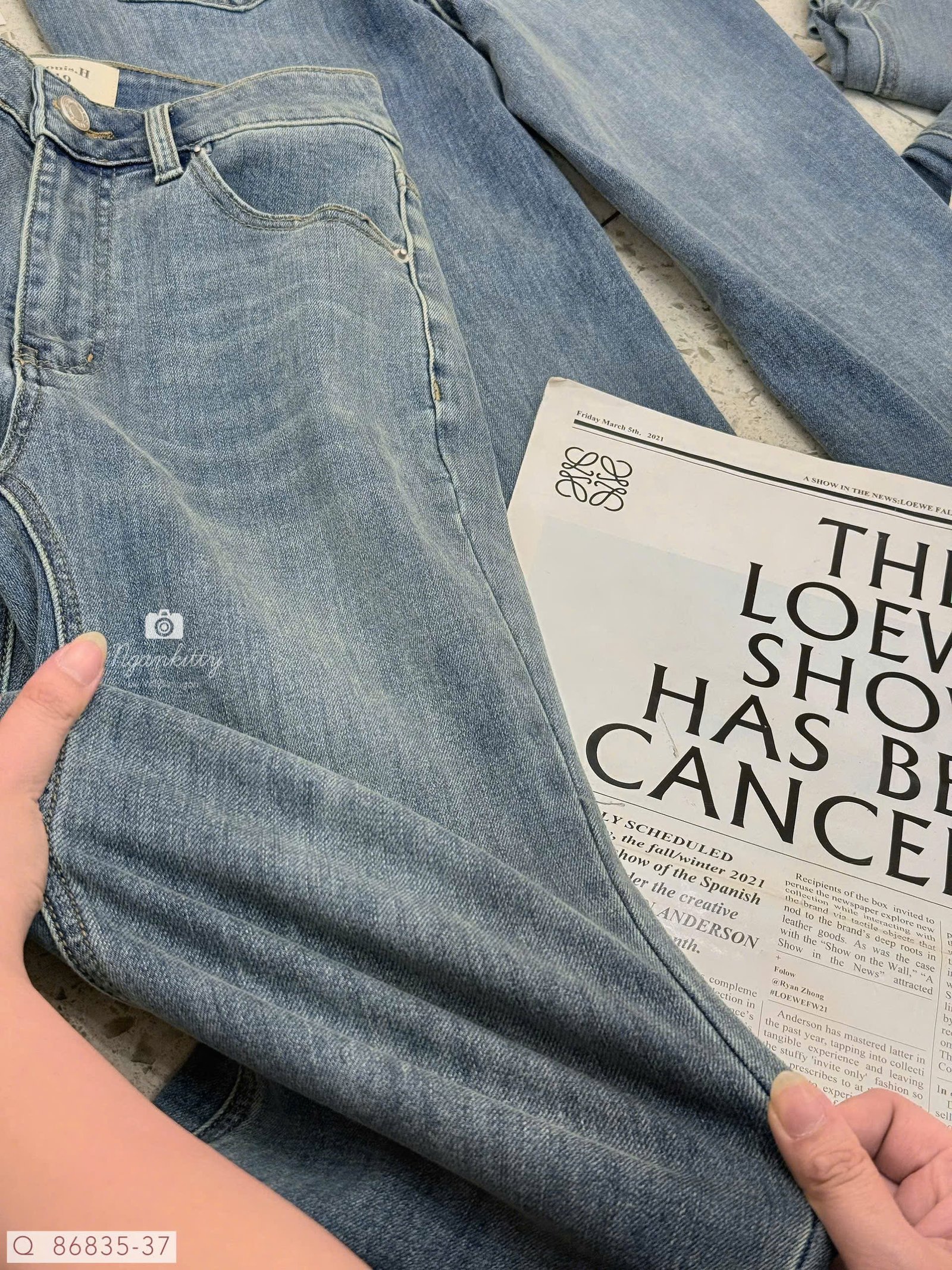 QUẦN JEAN BASS TÚI XÉO - Ảnh 2