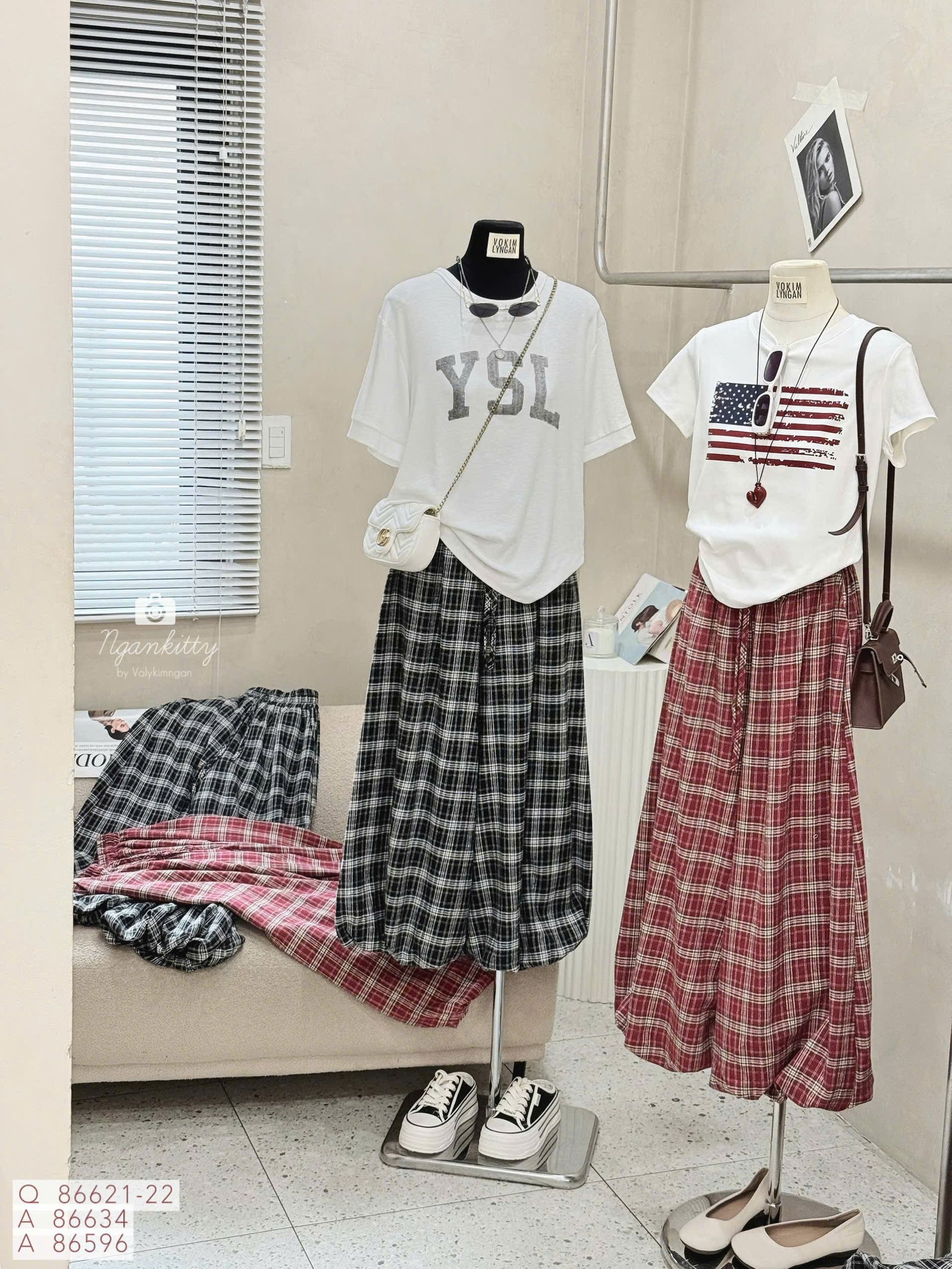 QUẦN POM CARO - Hình ảnh 2