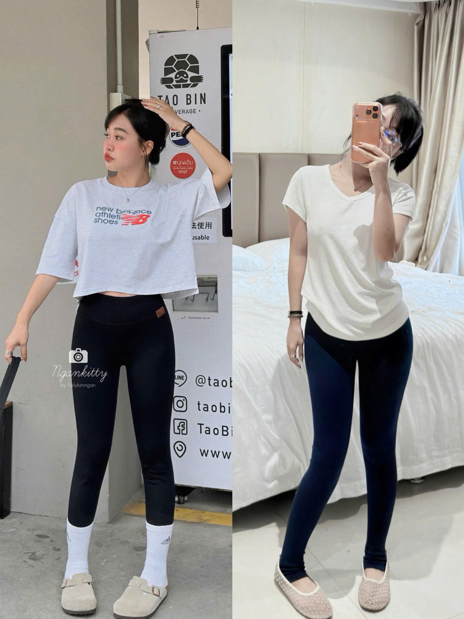 QUẦN LEGGING TAG DA MÈO