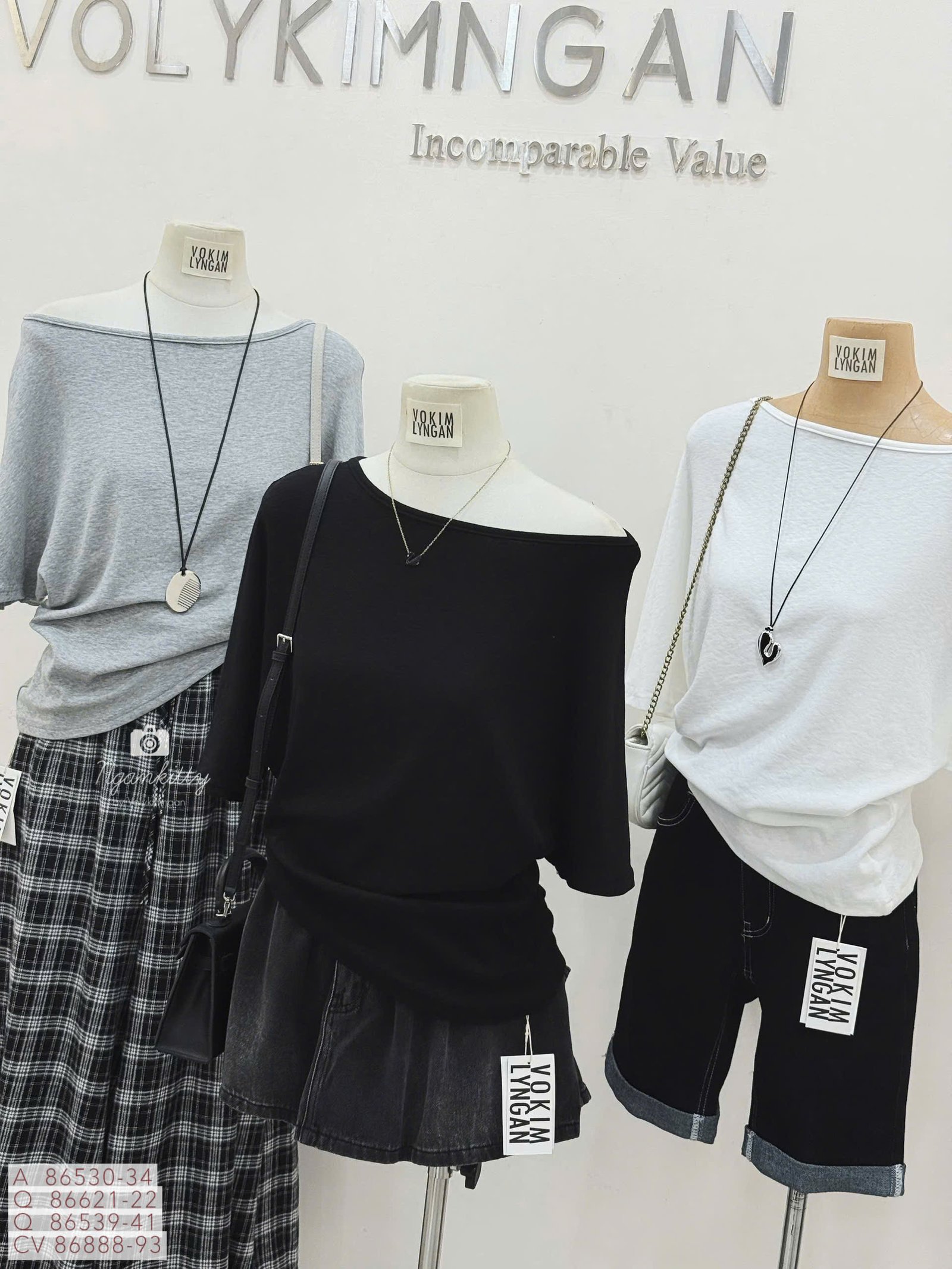 ÁO TRƠN TRỄ VAI - Hình ảnh 11