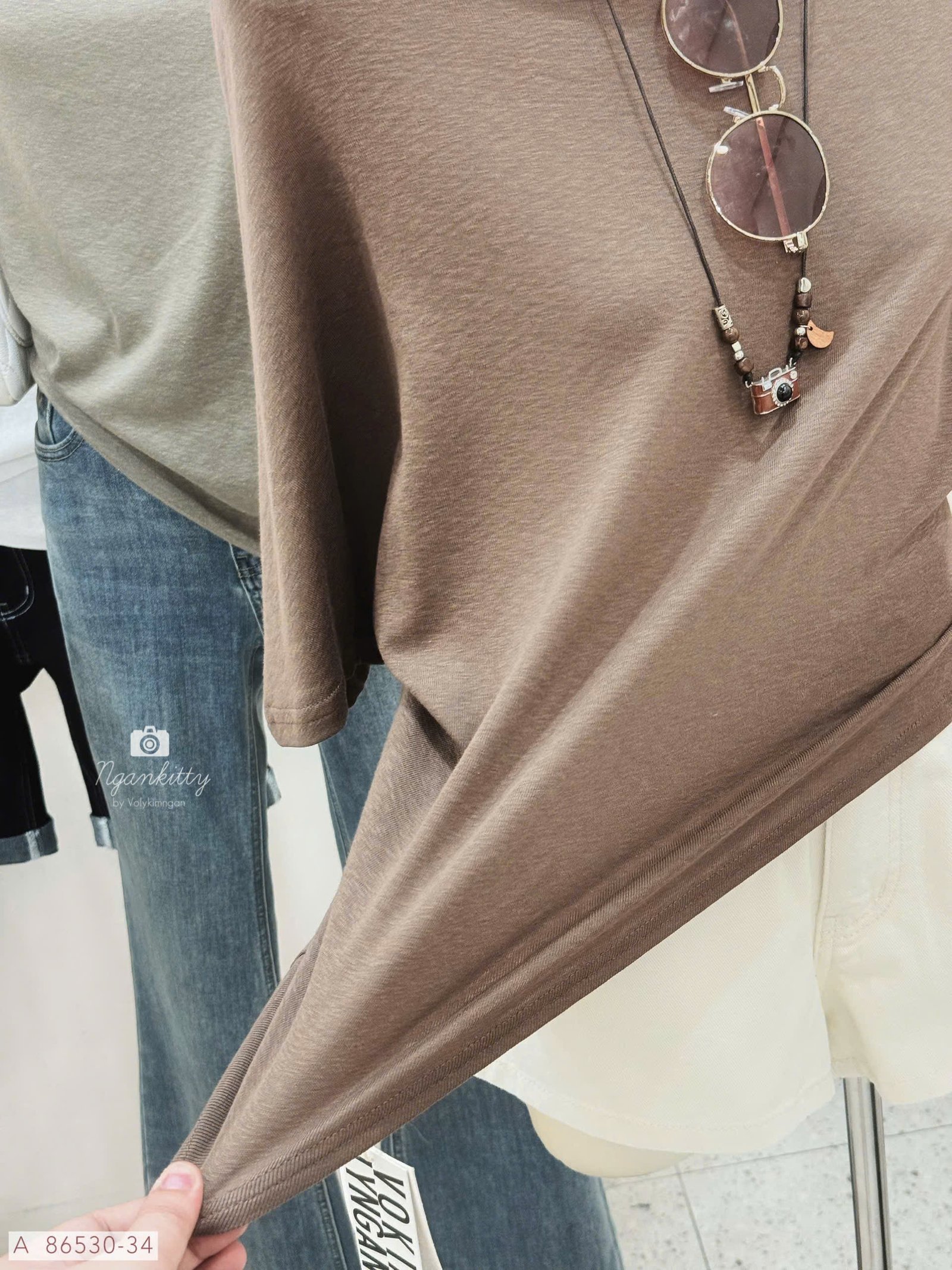 ÁO TRƠN TRỄ VAI - Hình ảnh 9