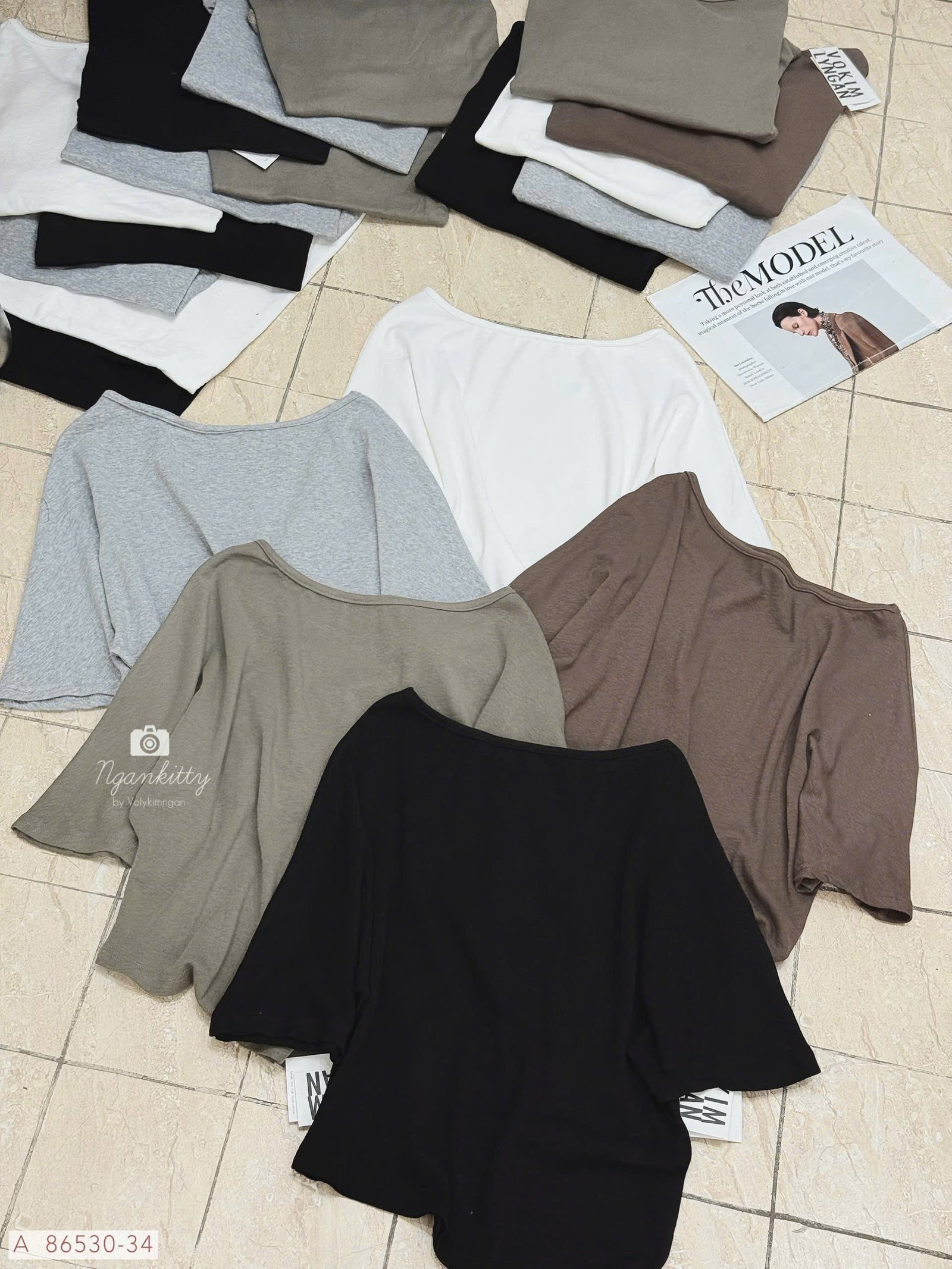 ÁO TRƠN TRỄ VAI - Hình ảnh 7