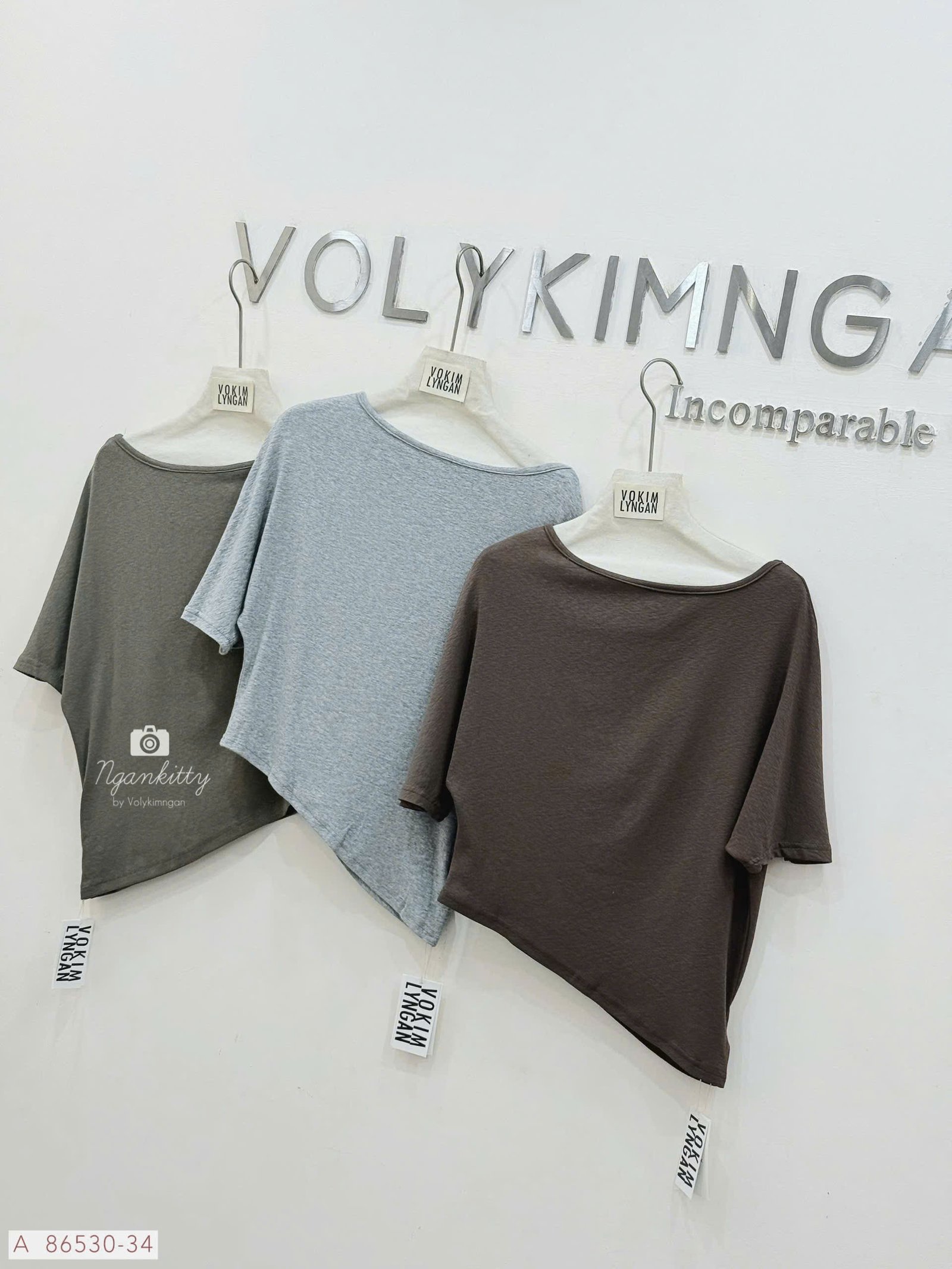 ÁO TRƠN TRỄ VAI - Hình ảnh 3