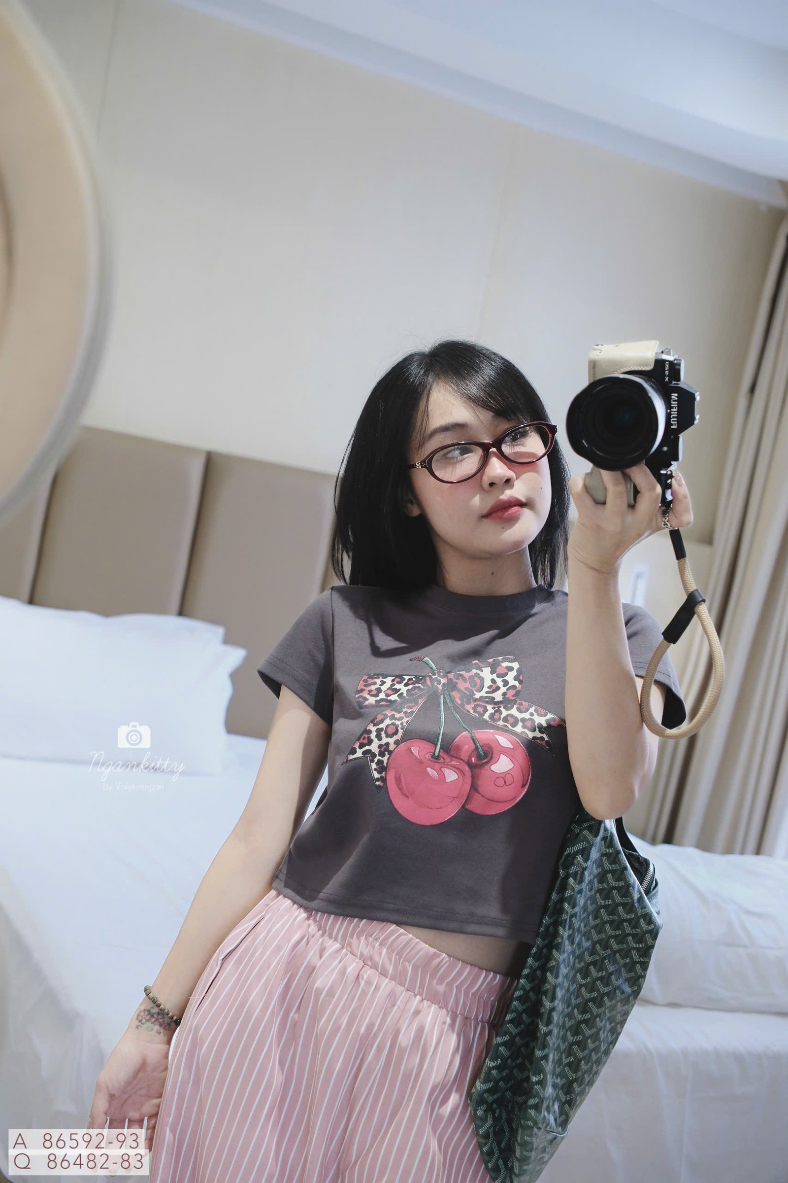 ÁO CROP CHERRY BEO - Hình ảnh 2