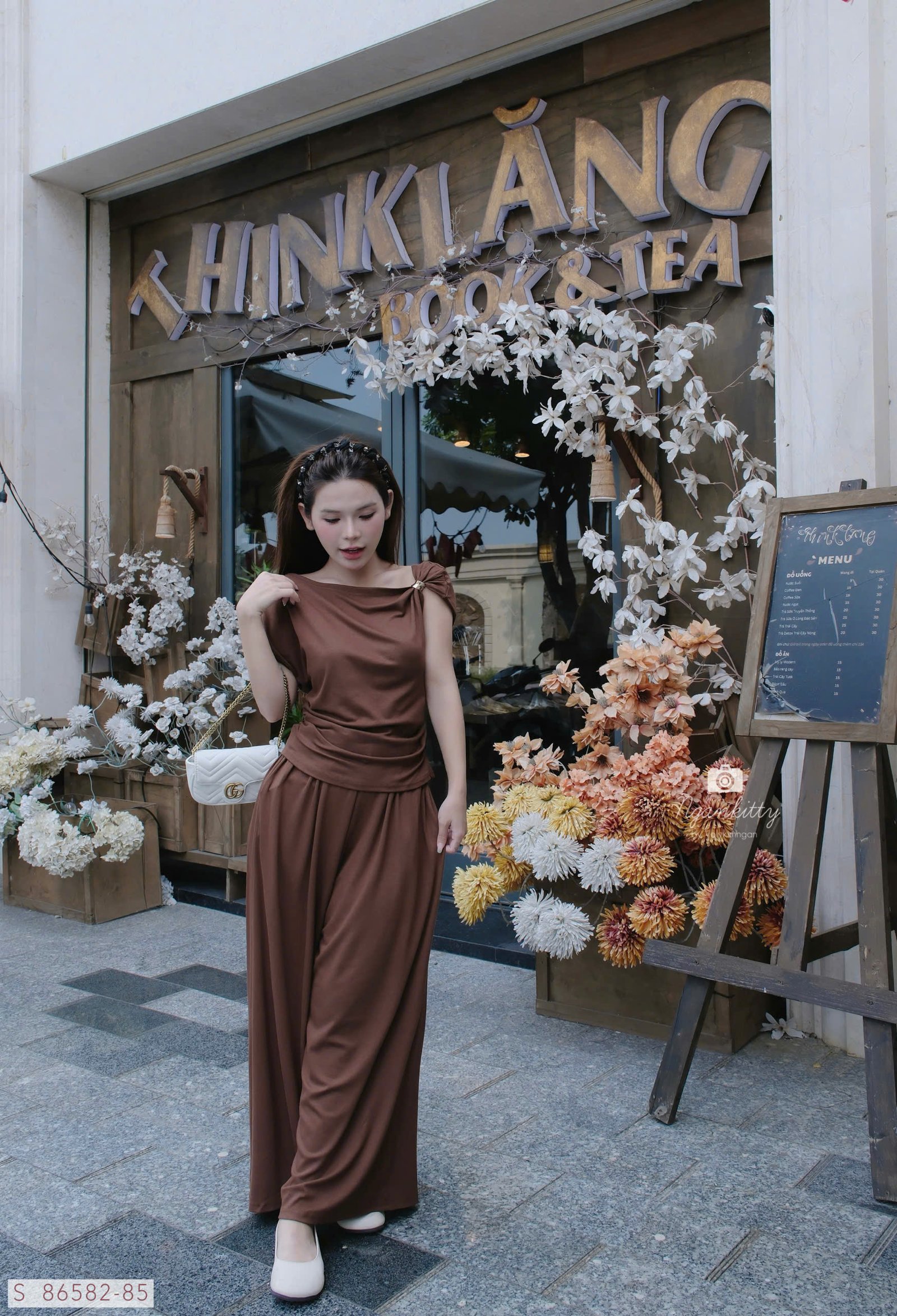 SET QUẦN SUÔNG ÁO DÚM VAI - Hình ảnh 7