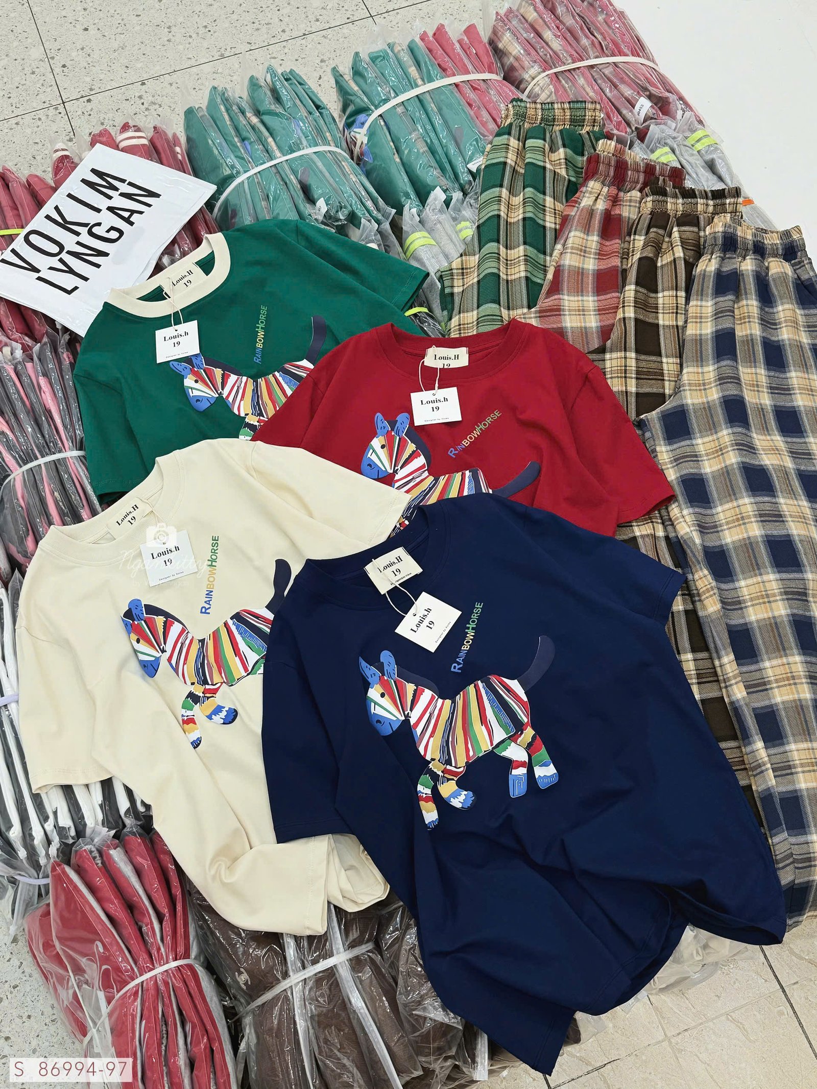 SET NGỰA RAINBOW QUẦN CARO - Hình ảnh 21