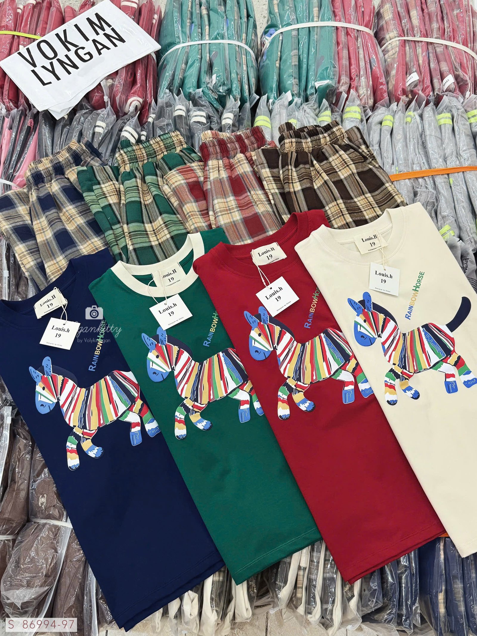 SET NGỰA RAINBOW QUẦN CARO - Hình ảnh 16