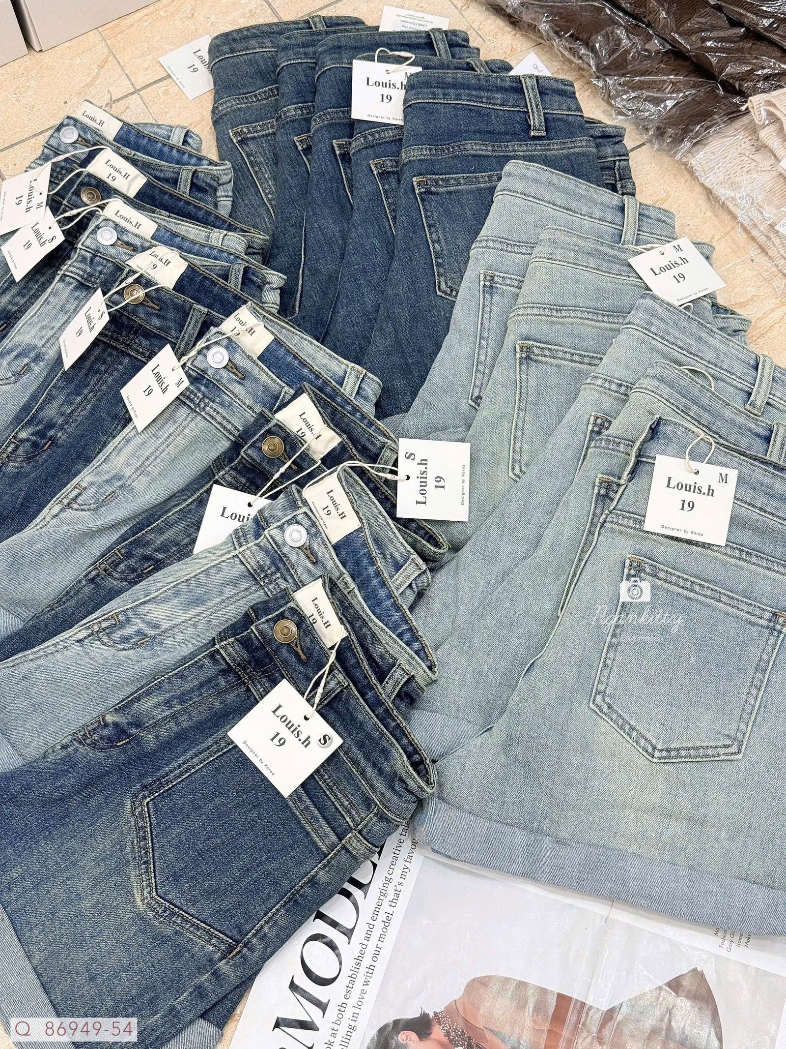 QUẦN SHORT JEAN TÚI NGƯỢC - Hình ảnh 8