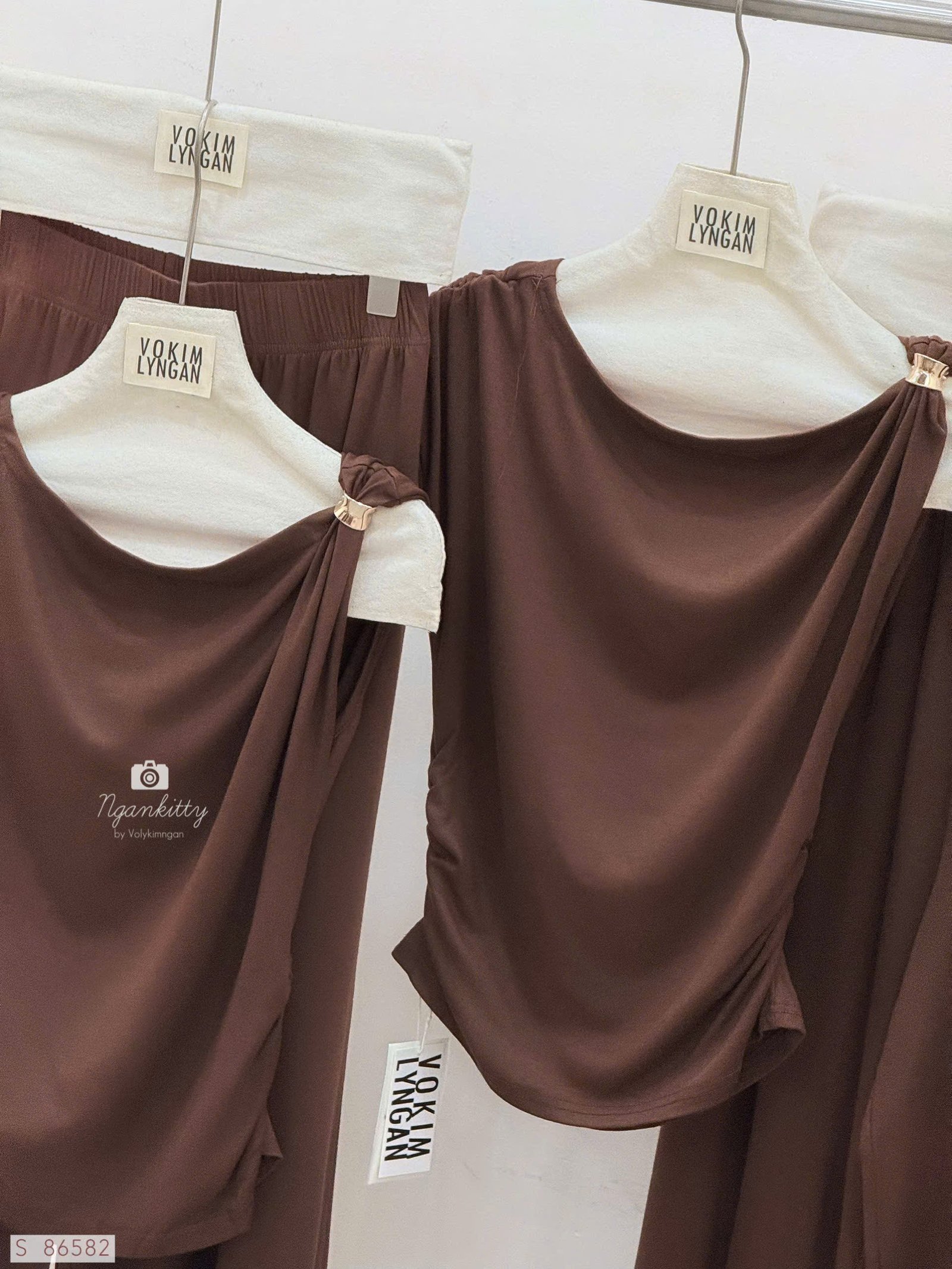 SET QUẦN SUÔNG ÁO DÚM VAI - Hình ảnh 17