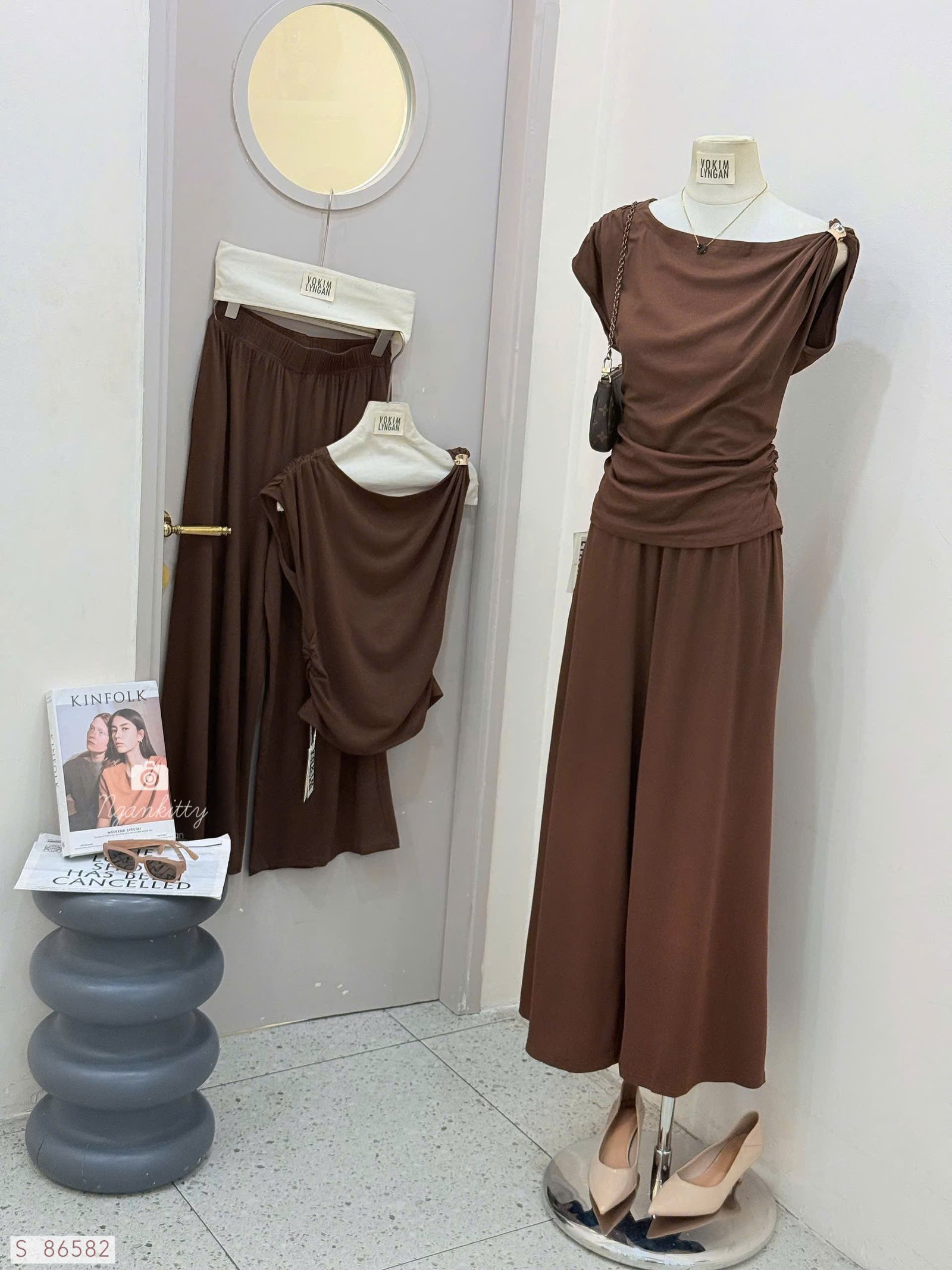 SET QUẦN SUÔNG ÁO DÚM VAI - Hình ảnh 20