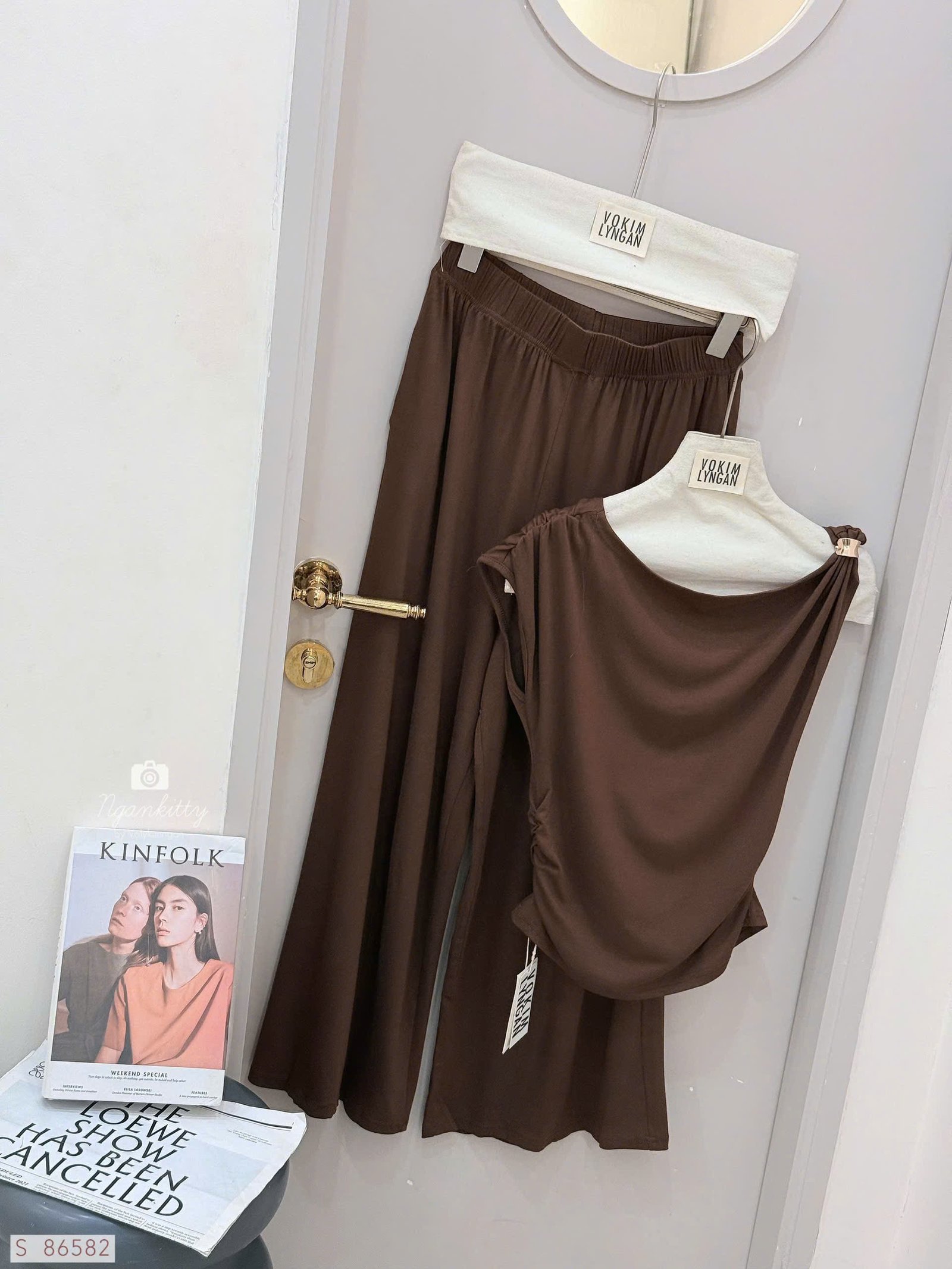 SET QUẦN SUÔNG ÁO DÚM VAI - Hình ảnh 16