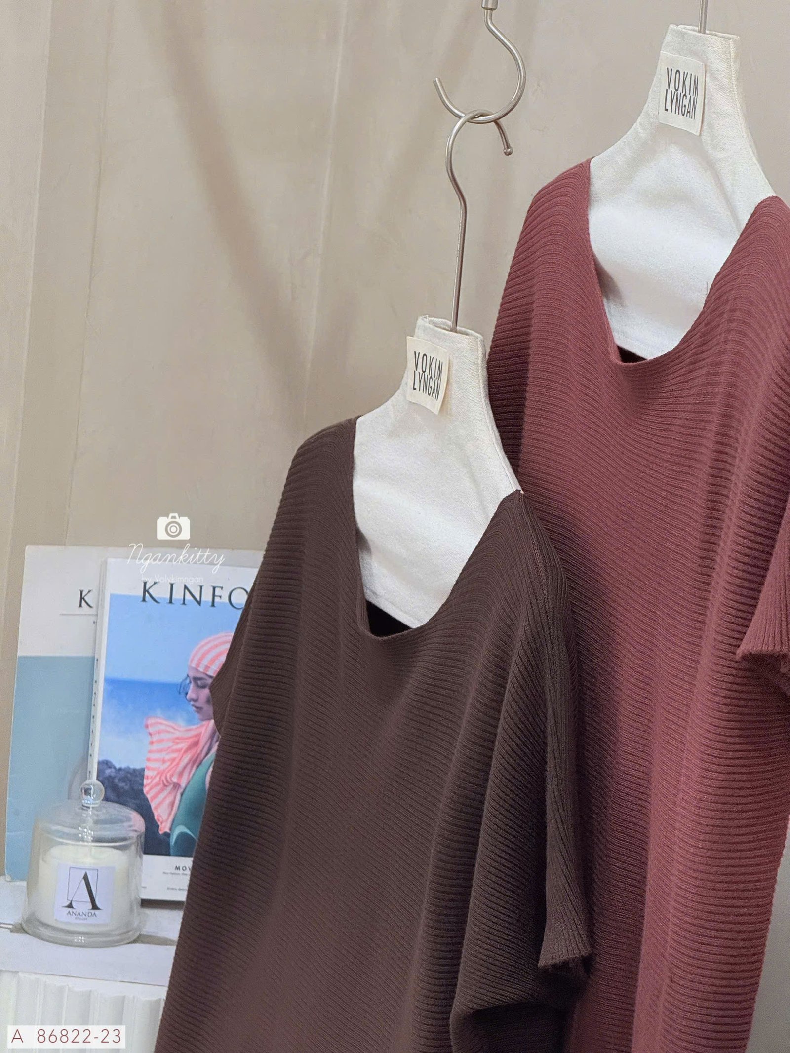 ÁO LEN GÂN TRỄ VAI - Ảnh 17