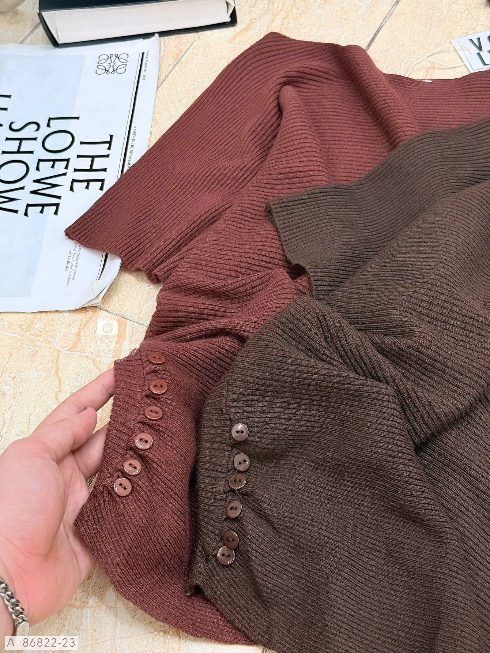 ÁO LEN GÂN TRỄ VAI - Ảnh 18