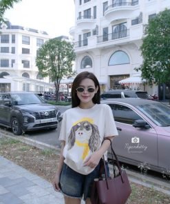 ÁO CHÓ NÓN KHĂN VÀNG