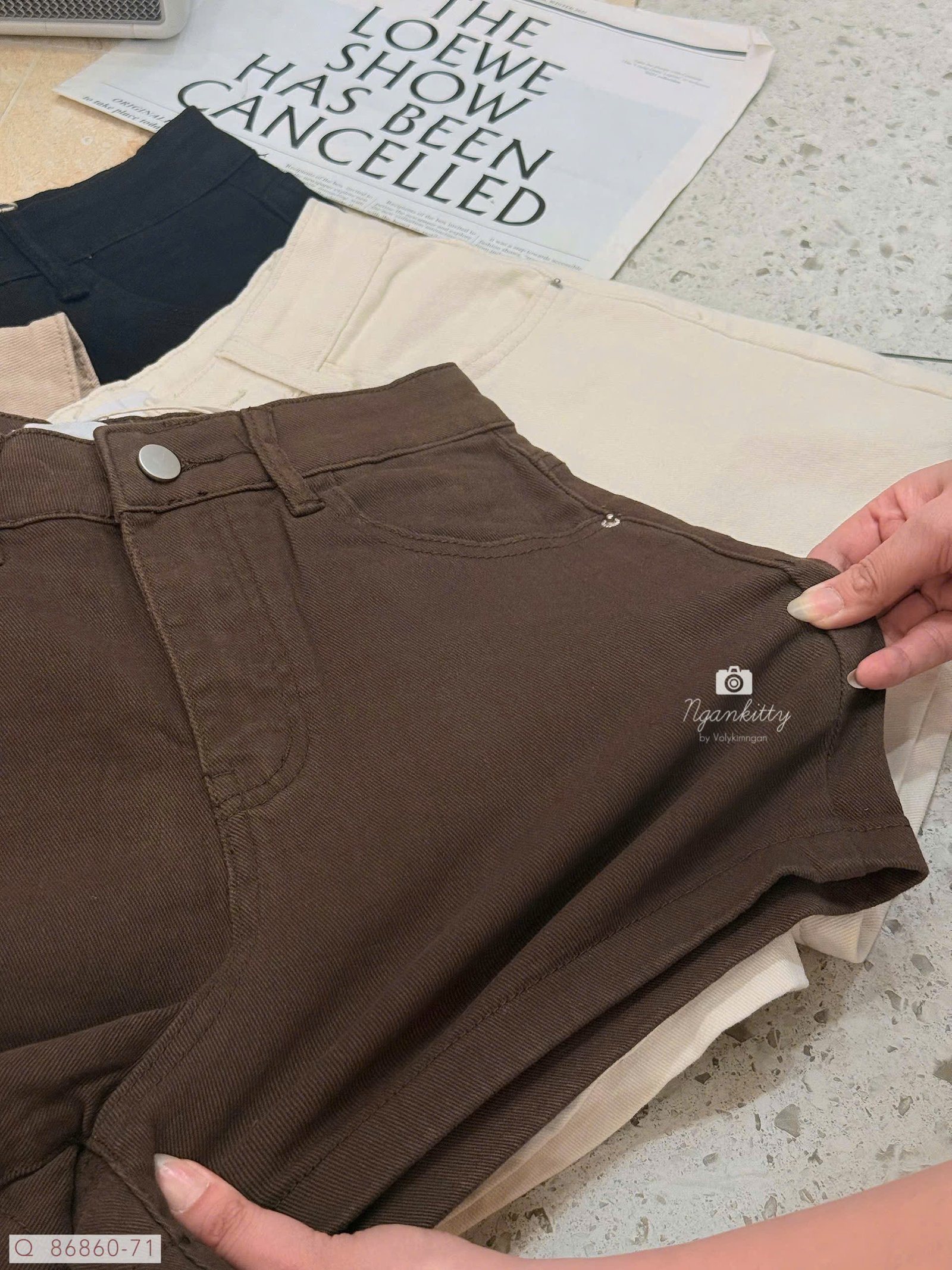 QUẦN SHORT JEAN THUN GIÃN - Hình ảnh 4