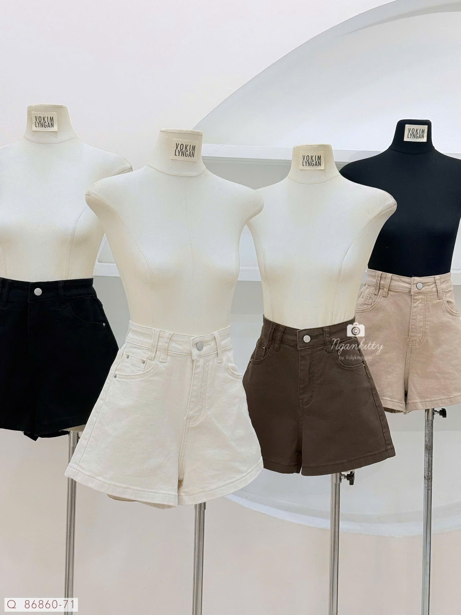 QUẦN SHORT JEAN THUN GIÃN