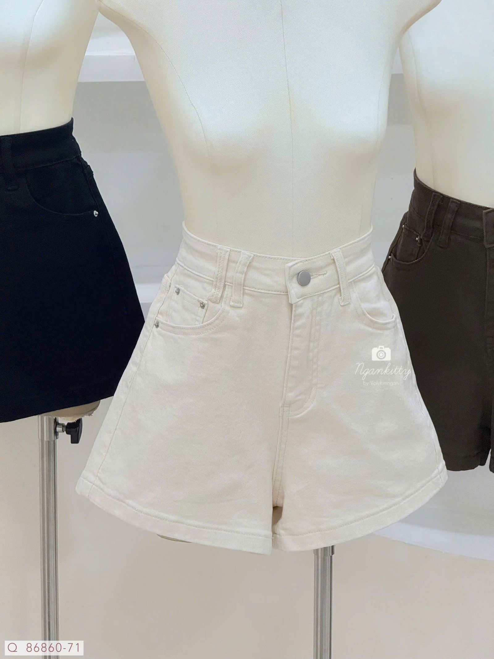 QUẦN SHORT JEAN THUN GIÃN - Hình ảnh 9