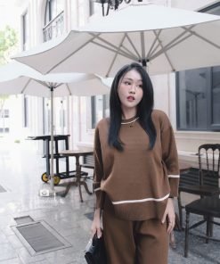 SET MONTERGI SỌC VIỀN TAY LỞ