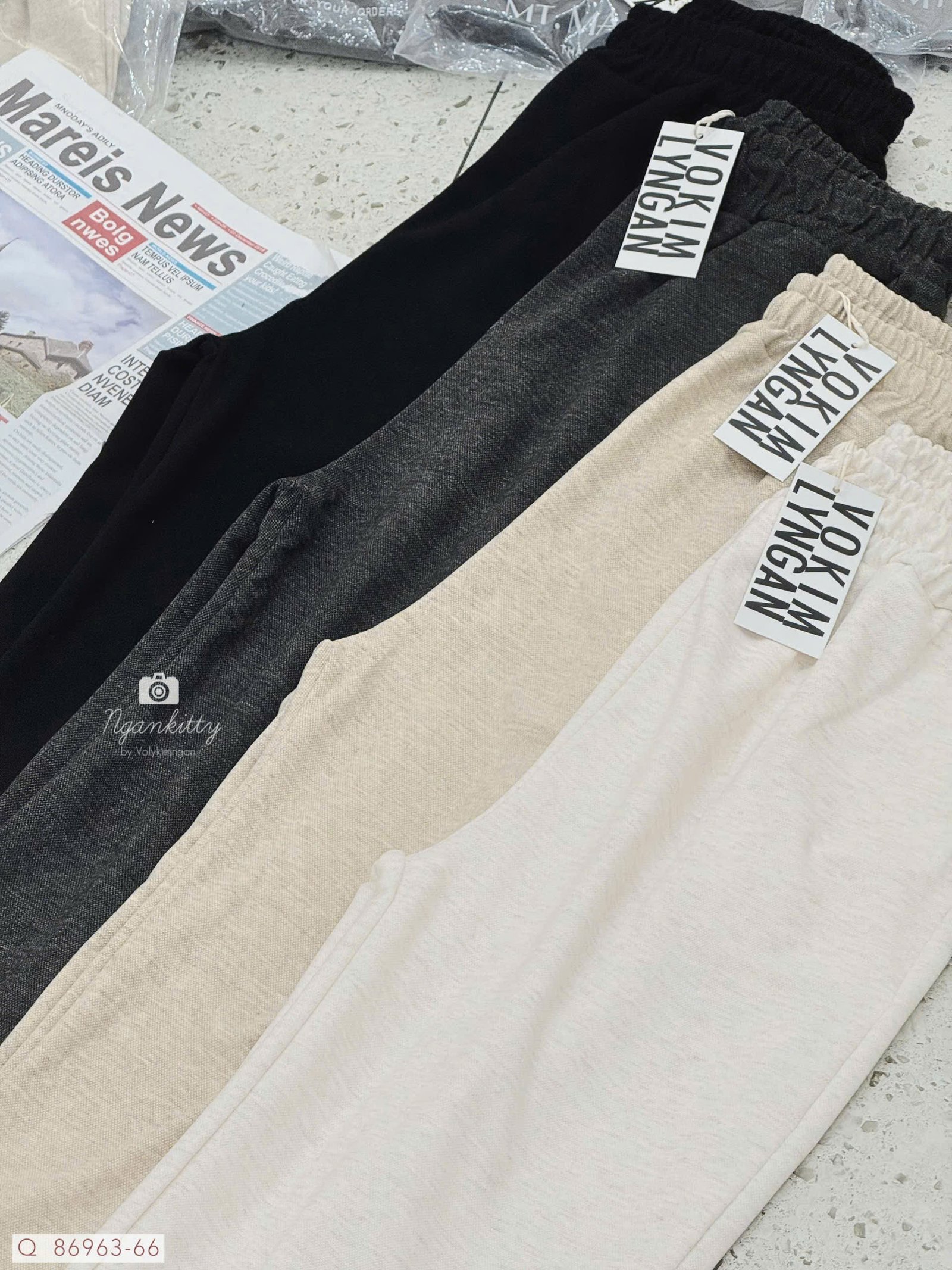 QUẦN THUN SUÔNG TRƠN NEW - Hình ảnh 3