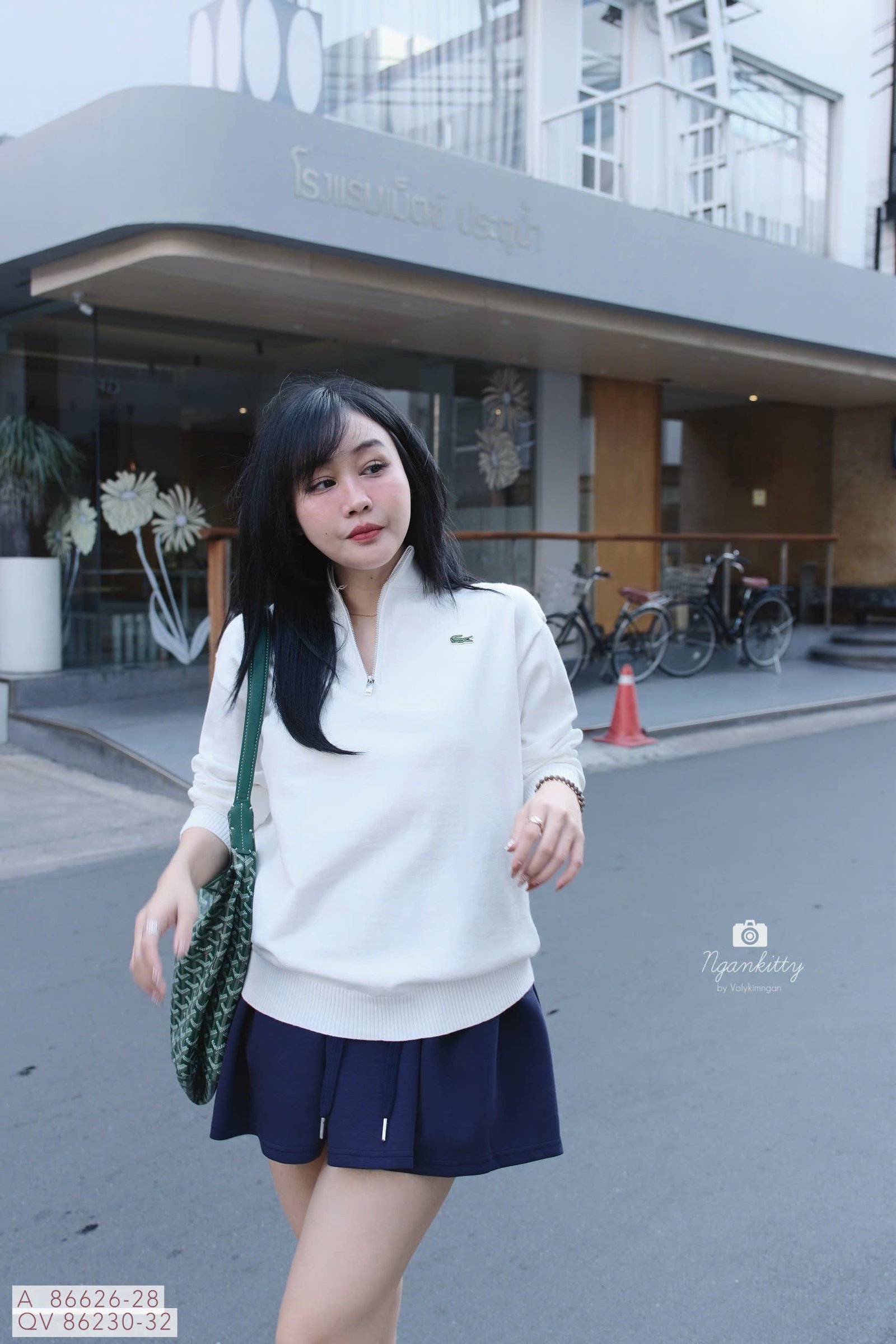 ÁO MONTERGI LACOST DÂY KÉO - Hình ảnh 2