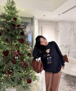 Alternative view of ÁO LEN TD MONTEGI GẤU POLO NAVY