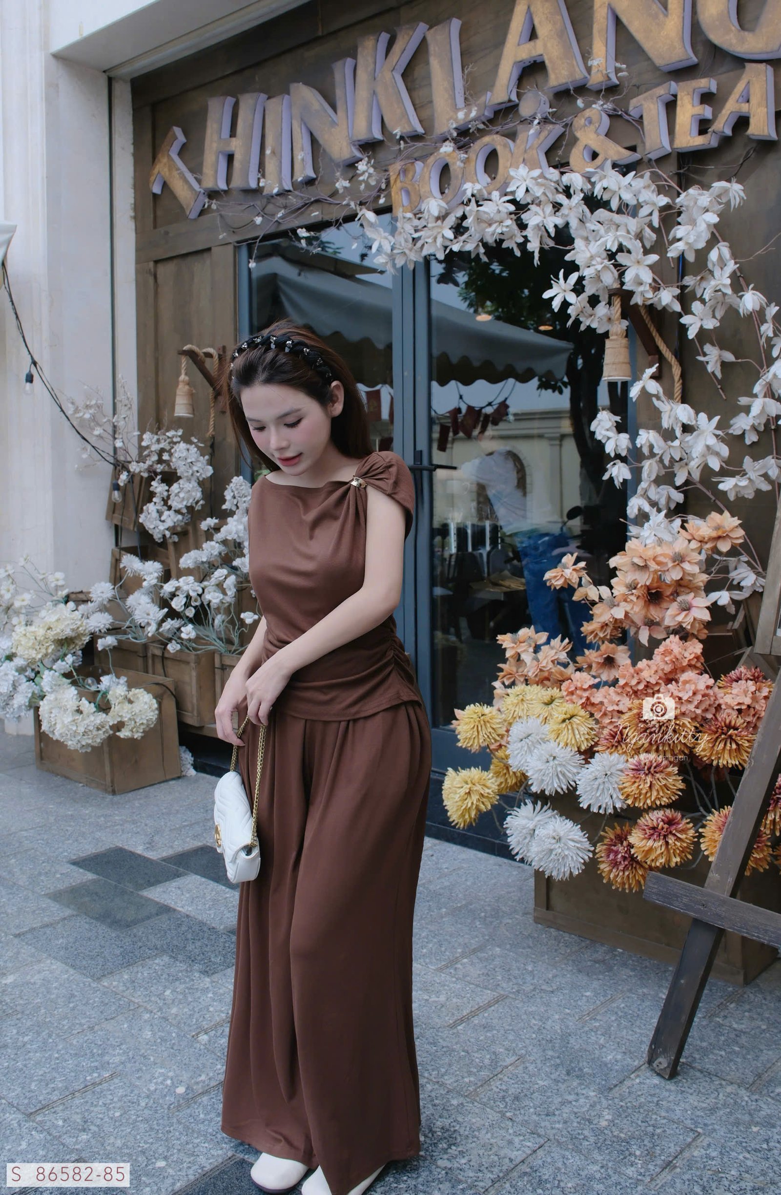 SET QUẦN SUÔNG ÁO DÚM VAI - Hình ảnh 4