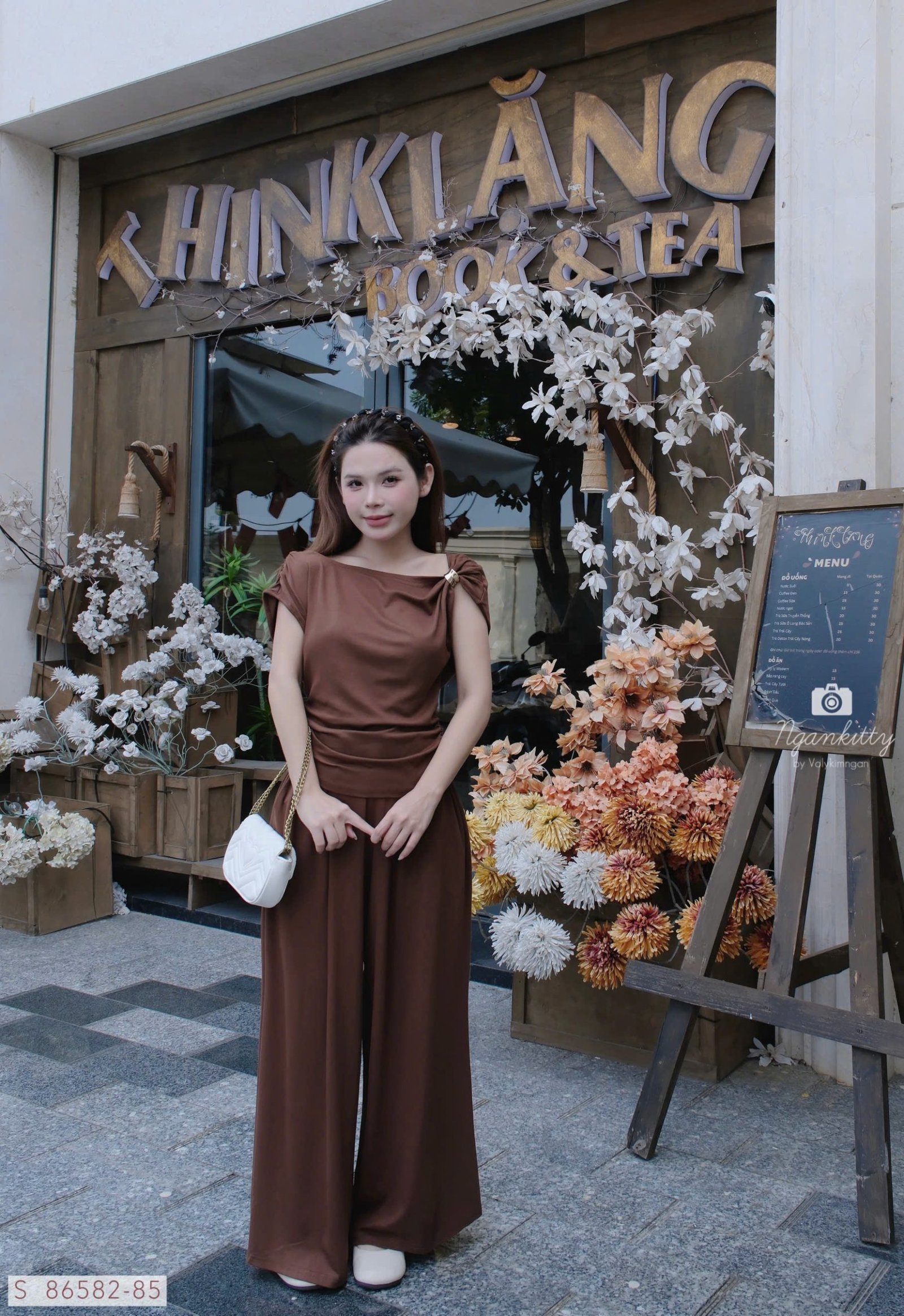 SET QUẦN SUÔNG ÁO DÚM VAI - Hình ảnh 15