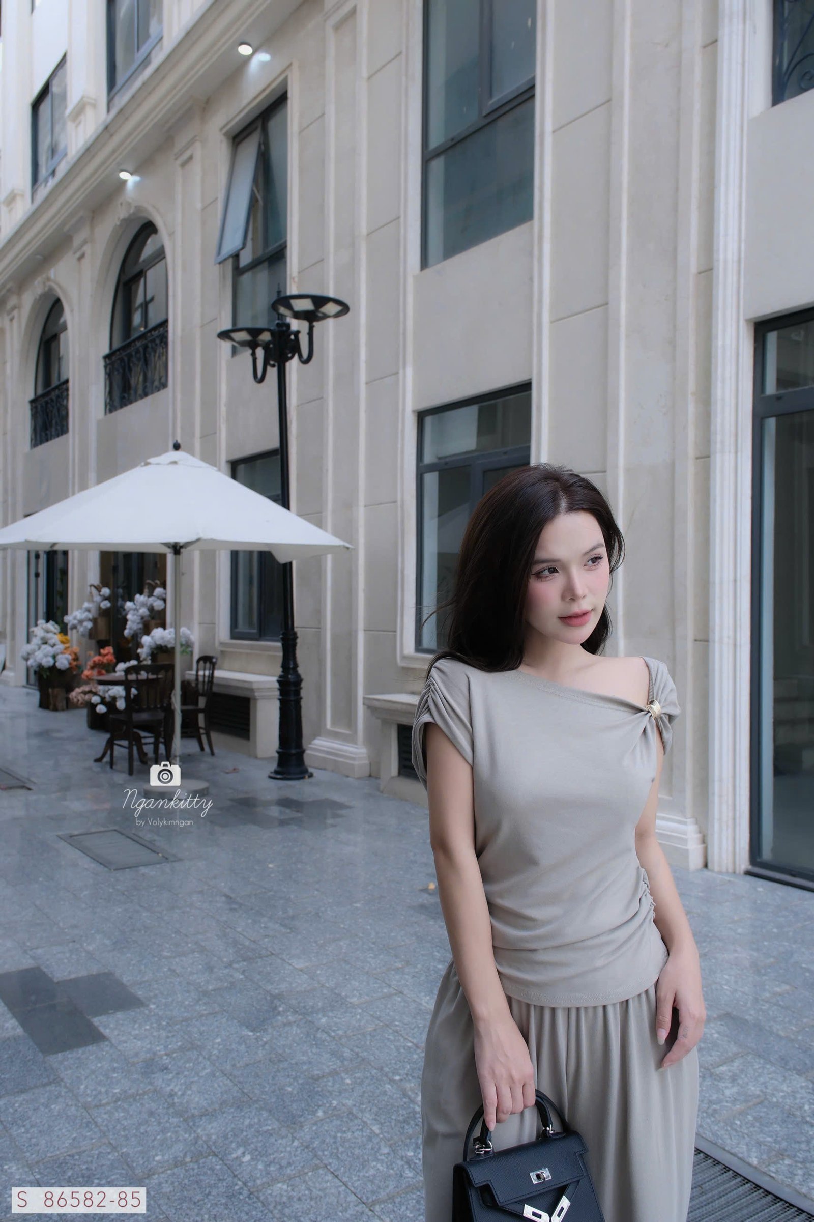 SET QUẦN SUÔNG ÁO DÚM VAI - Hình ảnh 6