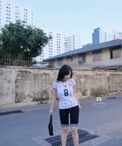 Alternative view of ÁO GRAPLANG TAY LƯỚI SỐ 8