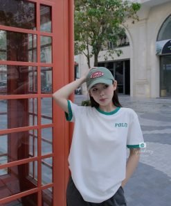 ÁO POLO VIỀN XANH LÁ