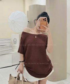 ÁO LEN GÂN TRỄ VAI