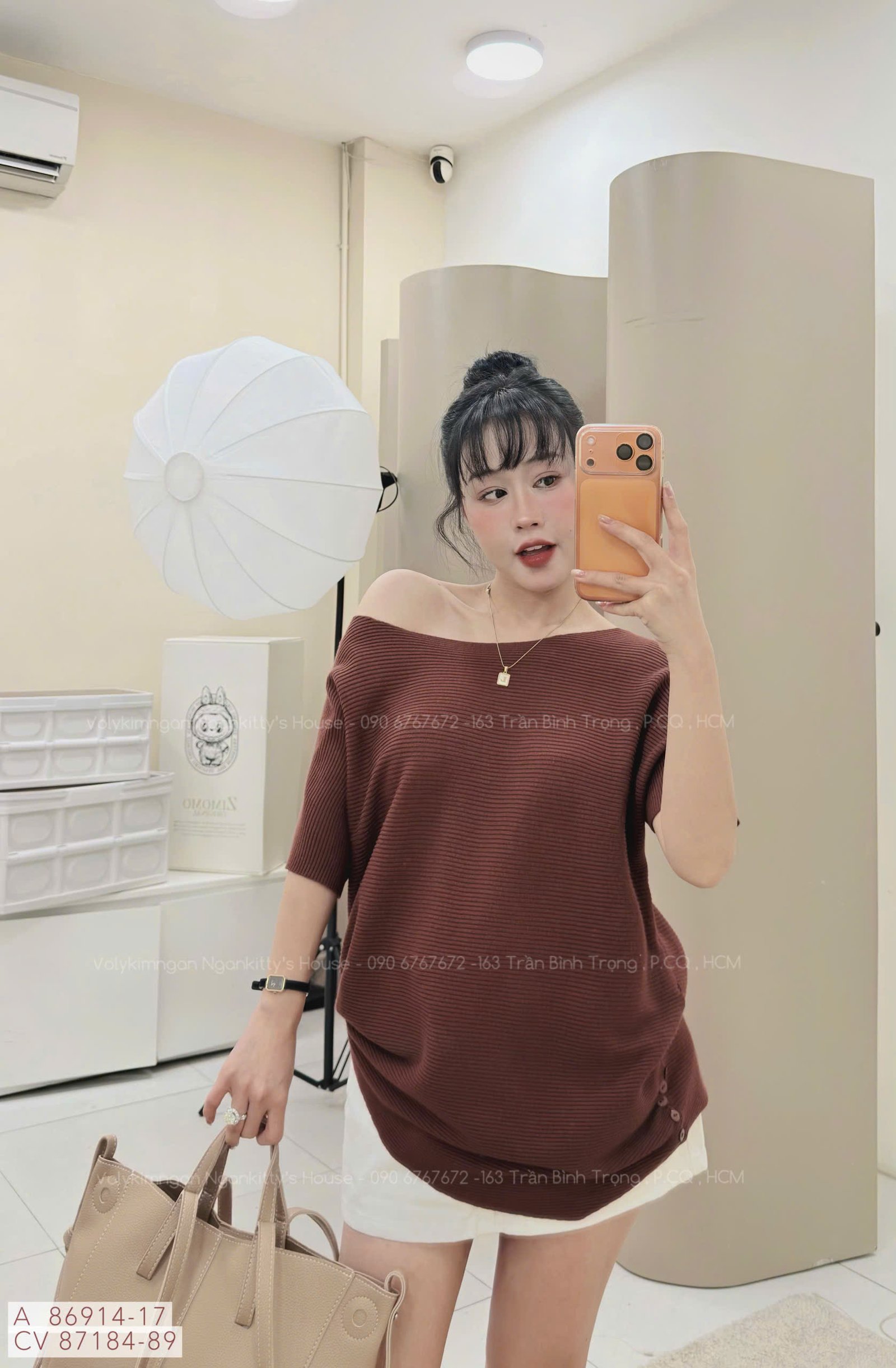 ÁO LEN GÂN TRỄ VAI - Ảnh 3