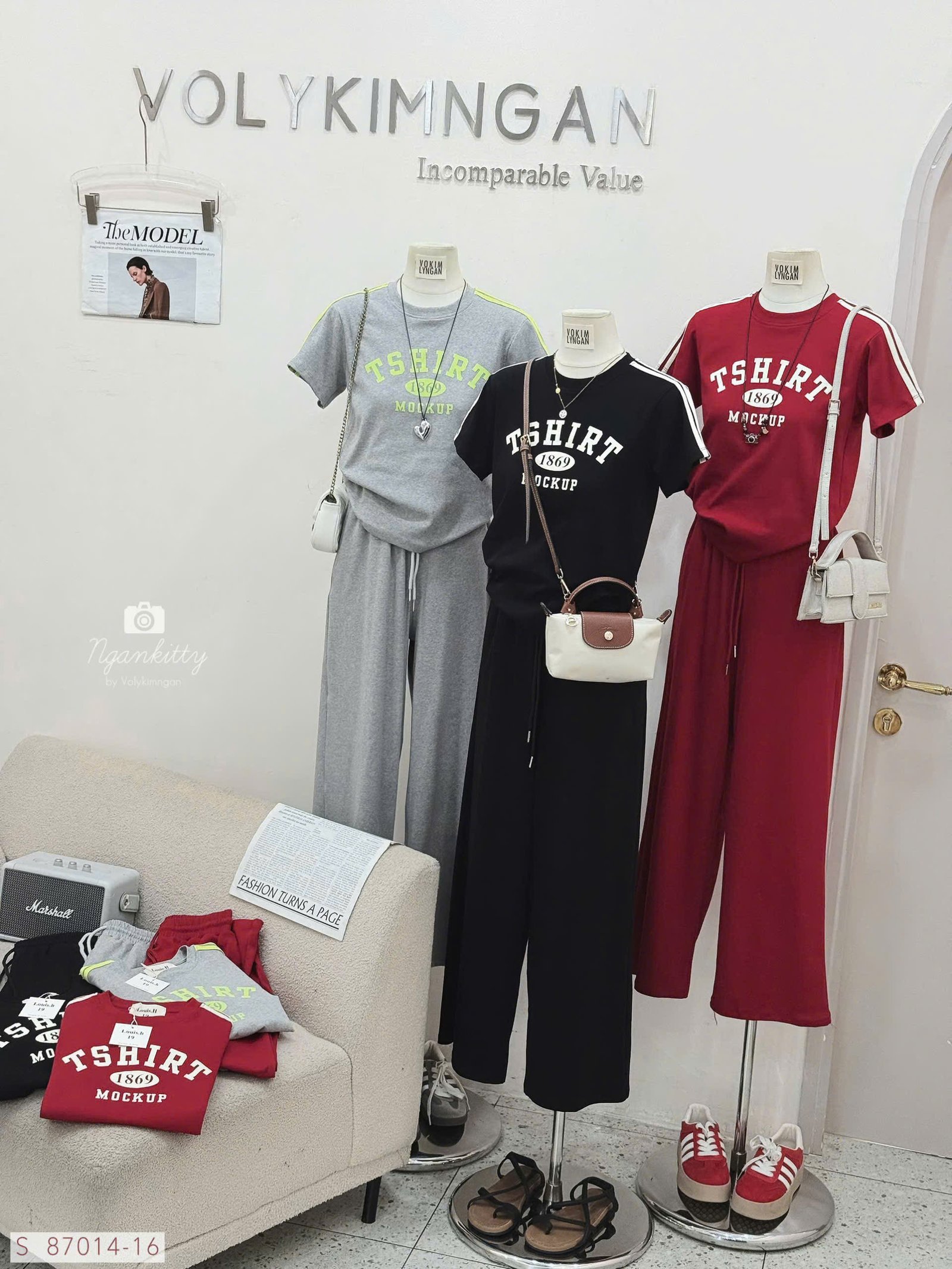 SET SUÔNG SỌC TSHIRT