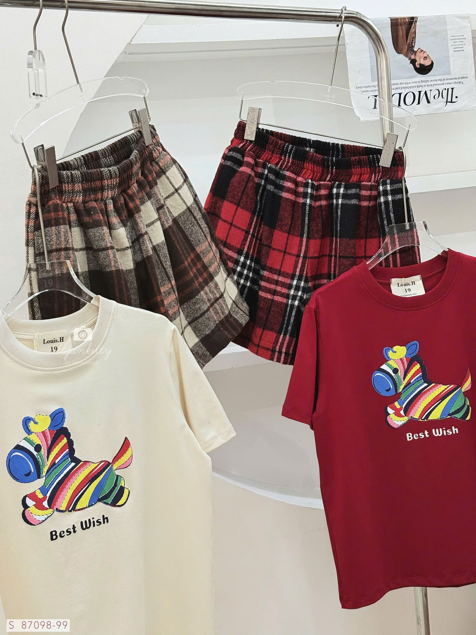 SET NGỰA QUẦN SHORT CARO - Hình ảnh 9