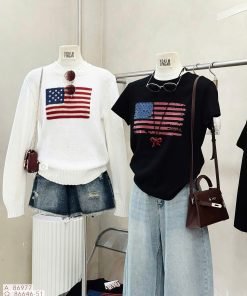 ÁO BABYTEE LÁ CỜ MỸ