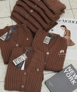 Alternative view of ÁO CARDIGAN GÂN POLO LAUREN