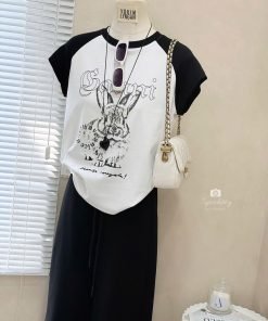 Alternative view of ÁO THỎ GANNI TAY CỌC GRAPLANG