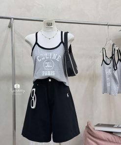 ÁO CROP 2S YẾM CELINE