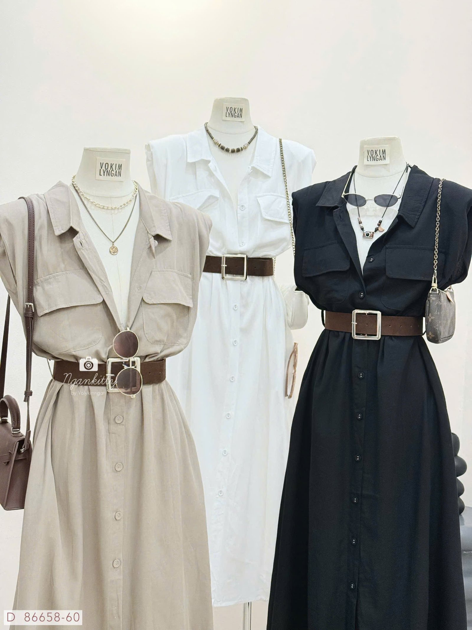 ĐẦM SƠMI SN 2 TÚI - Hình ảnh 7