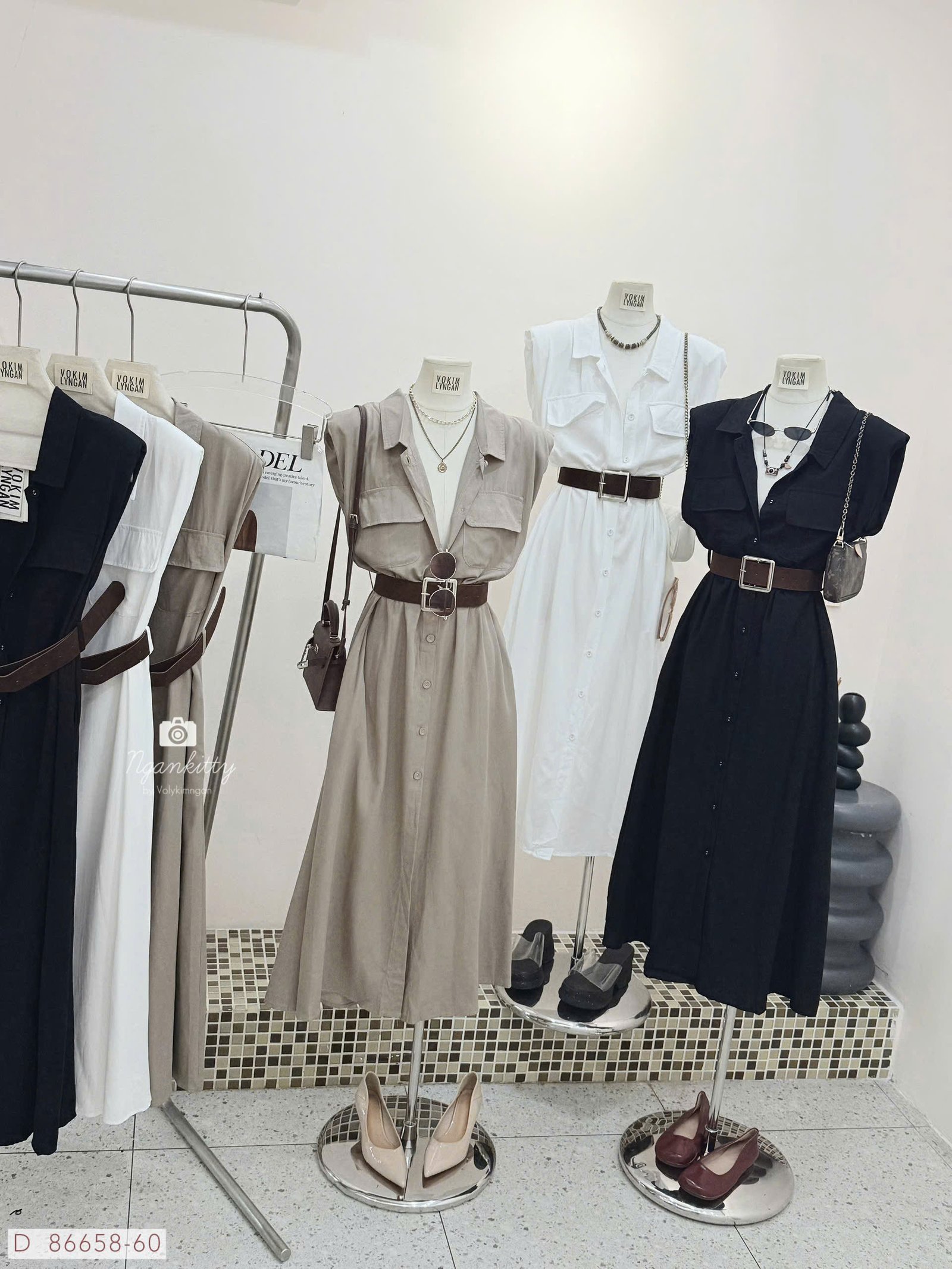 ĐẦM SƠMI SN 2 TÚI